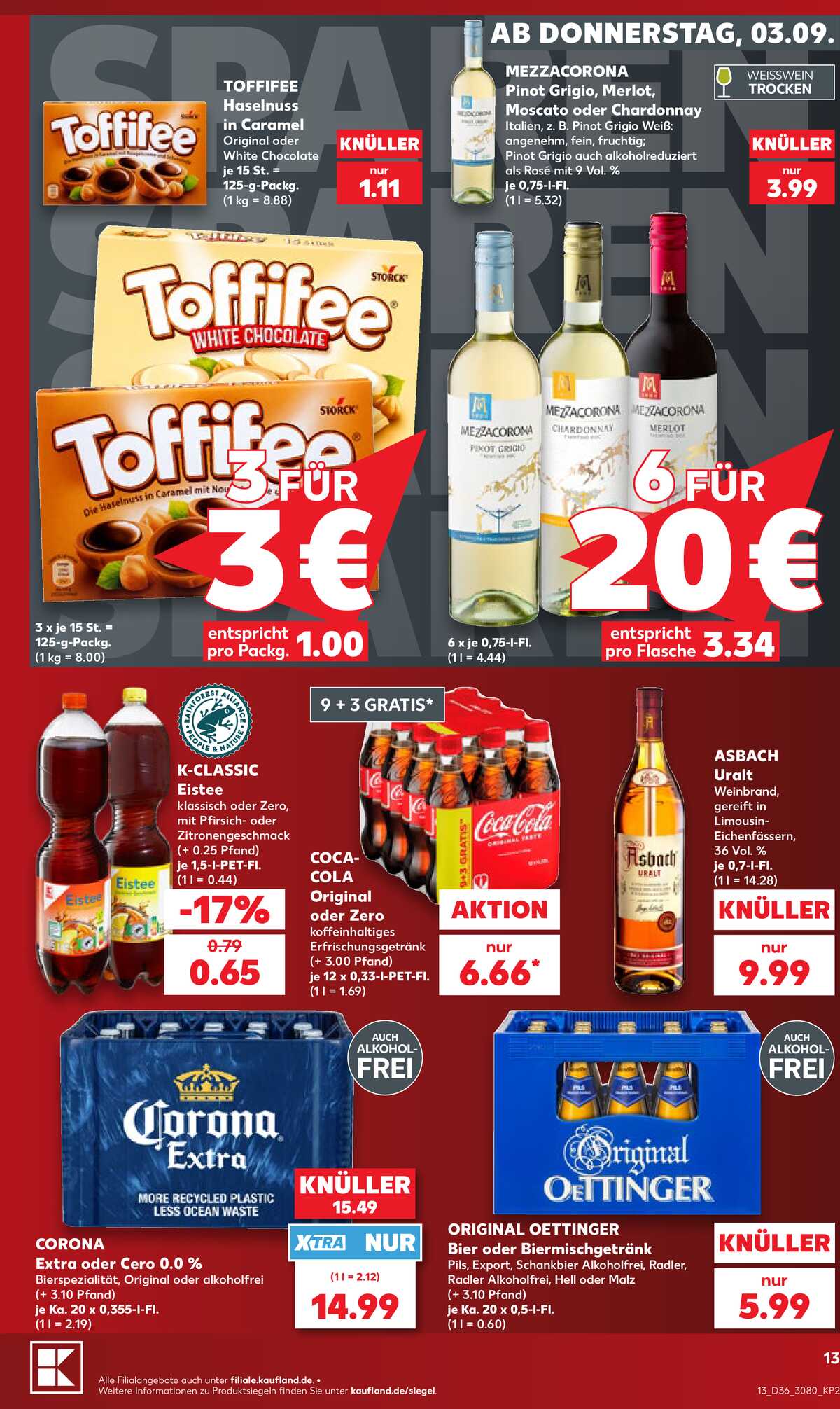 Leták Kaufland Německo 3.9.-9.9.2026 strana 13