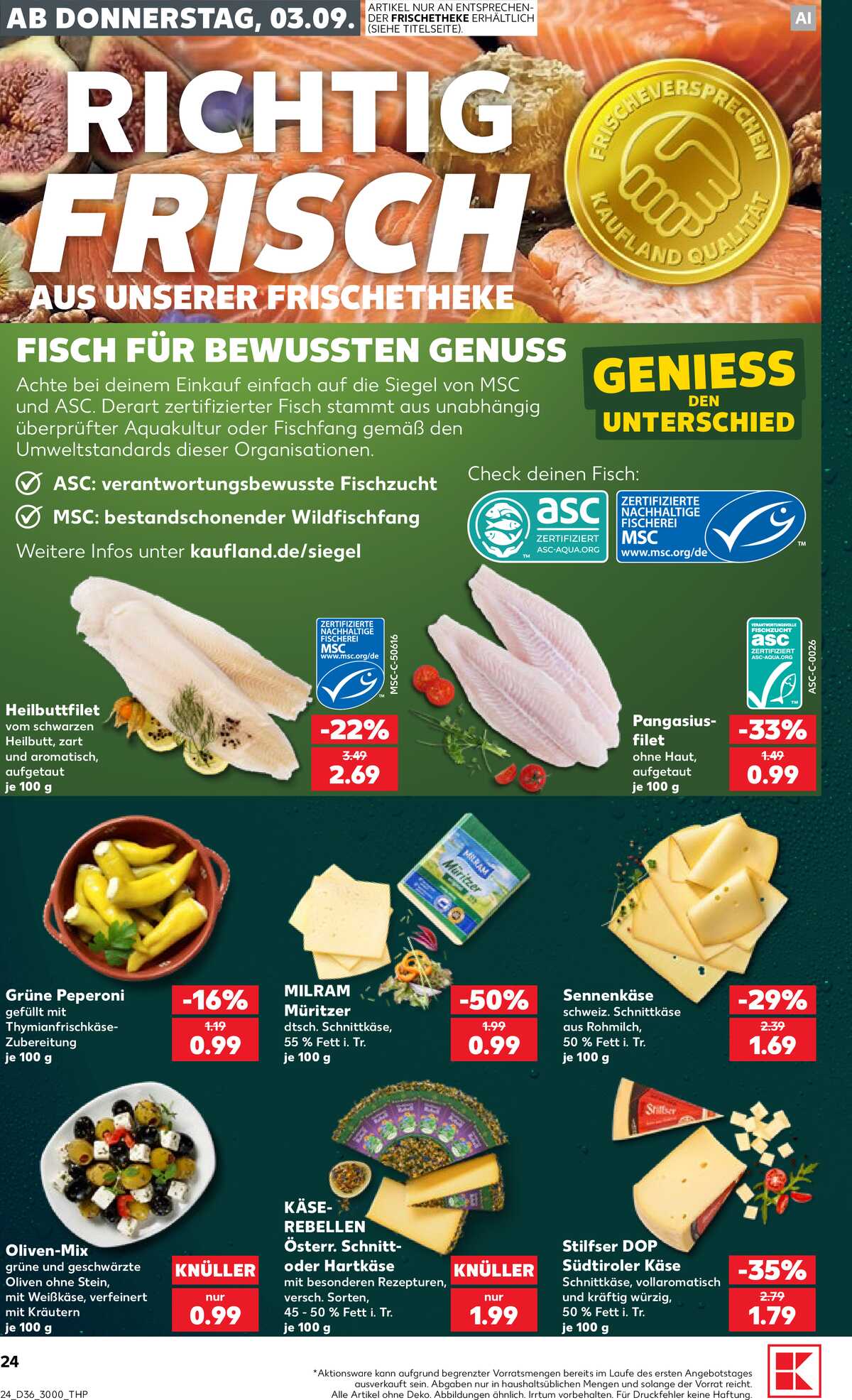 Leták Kaufland Německo 3.9.-9.9.2026 strana 24