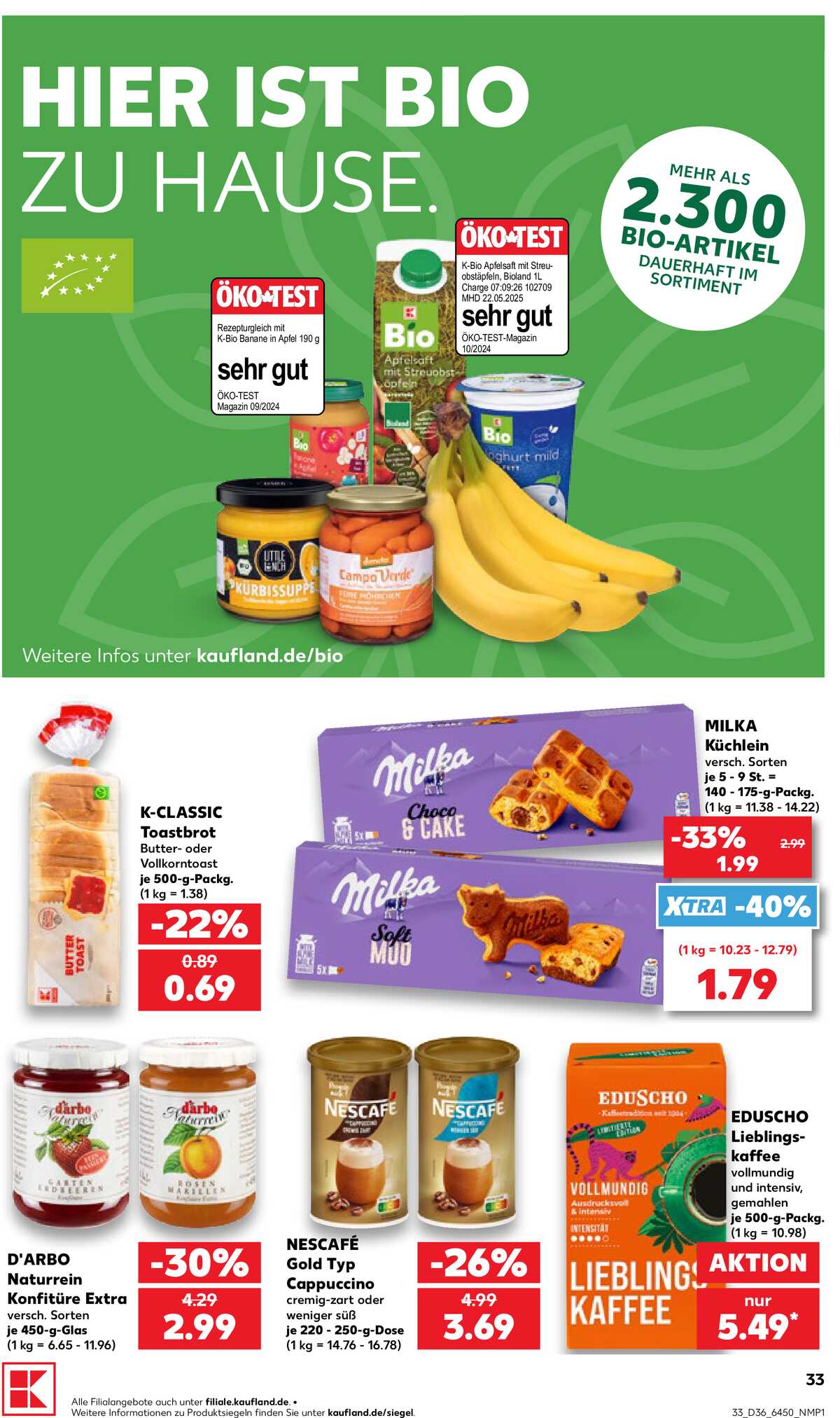 Leták Kaufland Německo 3.9.-9.9.2026 strana 33