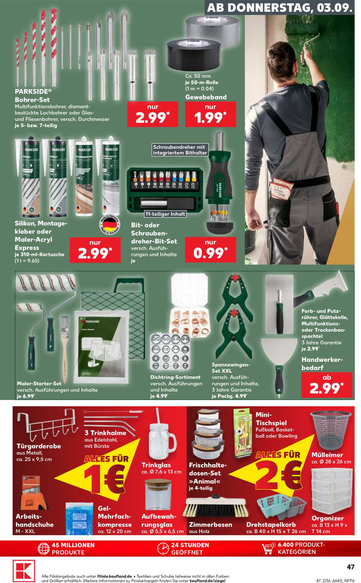 Leták Kaufland Německo 3.9.-9.9.2026 strana 47