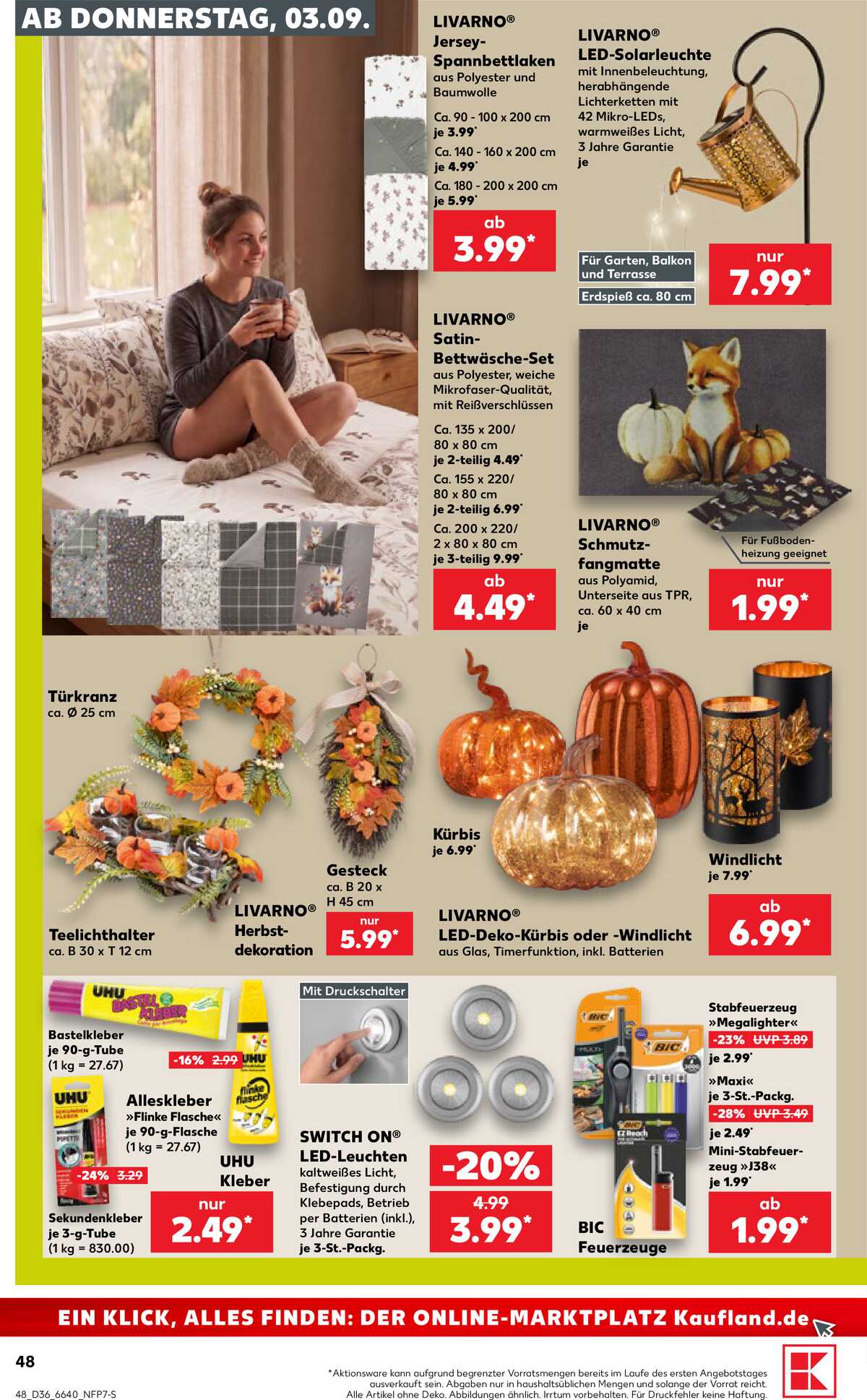 Leták Kaufland Německo 3.9.-9.9.2026 strana 48