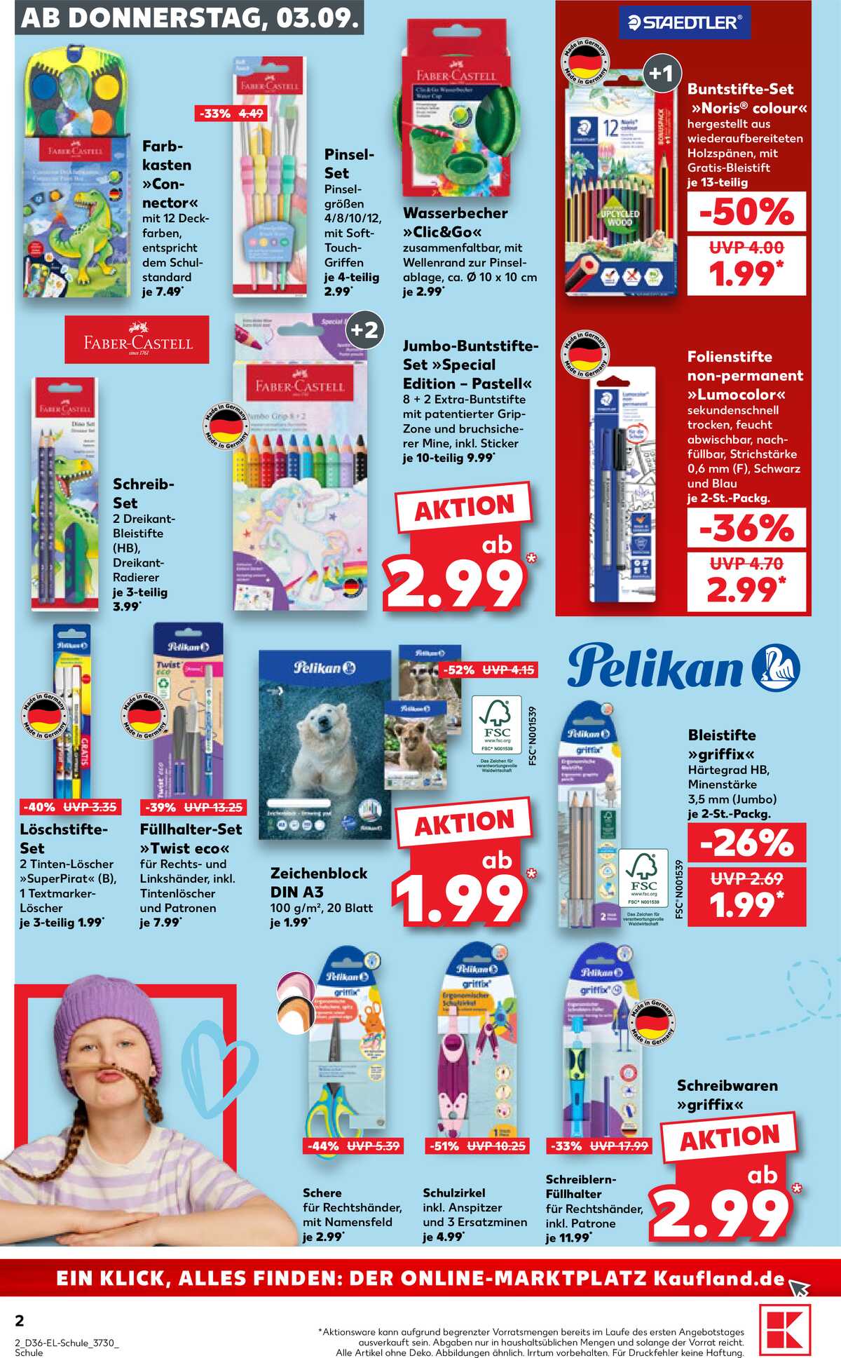 Leták Kaufland Německo 3.9.-16.9.2026 strana 2