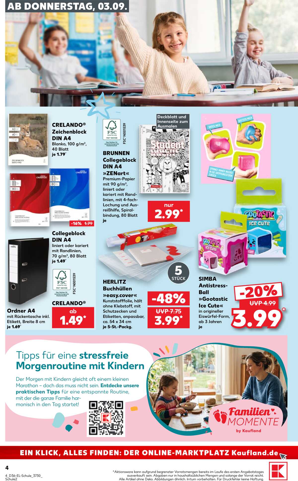 Leták Kaufland Německo 3.9.-16.9.2026 strana 4