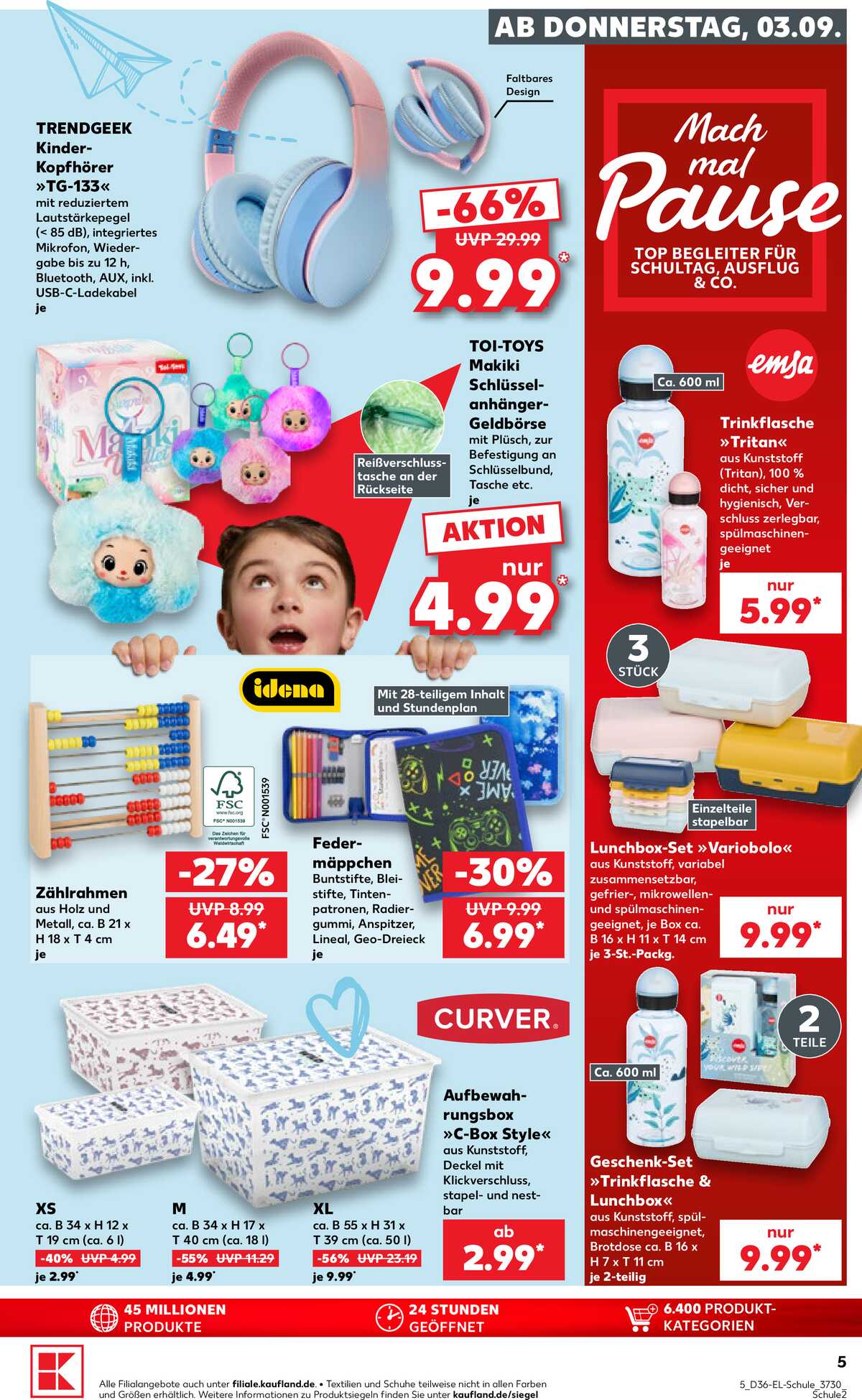 Leták Kaufland Německo 3.9.-16.9.2026 strana 5