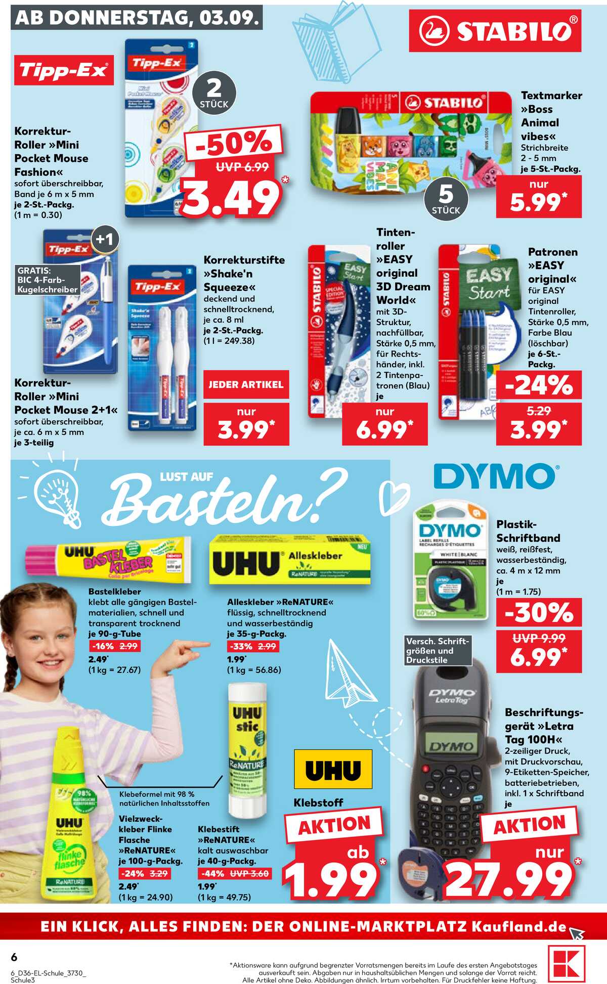 Leták Kaufland Německo 3.9.-16.9.2026 strana 6