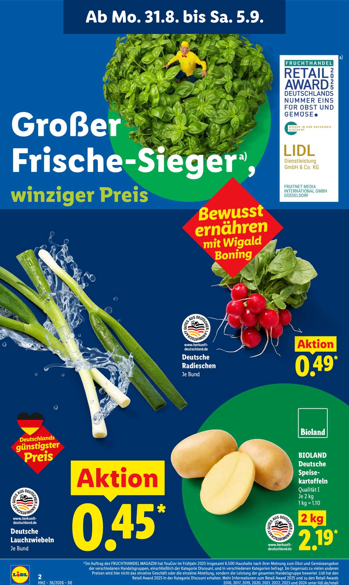 Leták Lidl Německo 31.8.-5.9.2026 strana 2