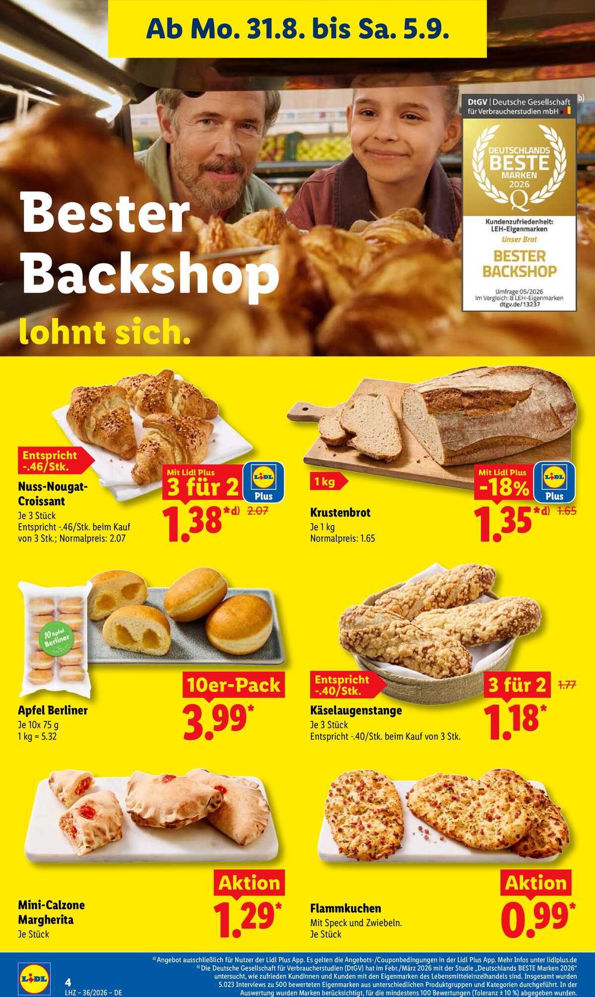Leták Lidl Německo 31.8.-5.9.2026 strana 12