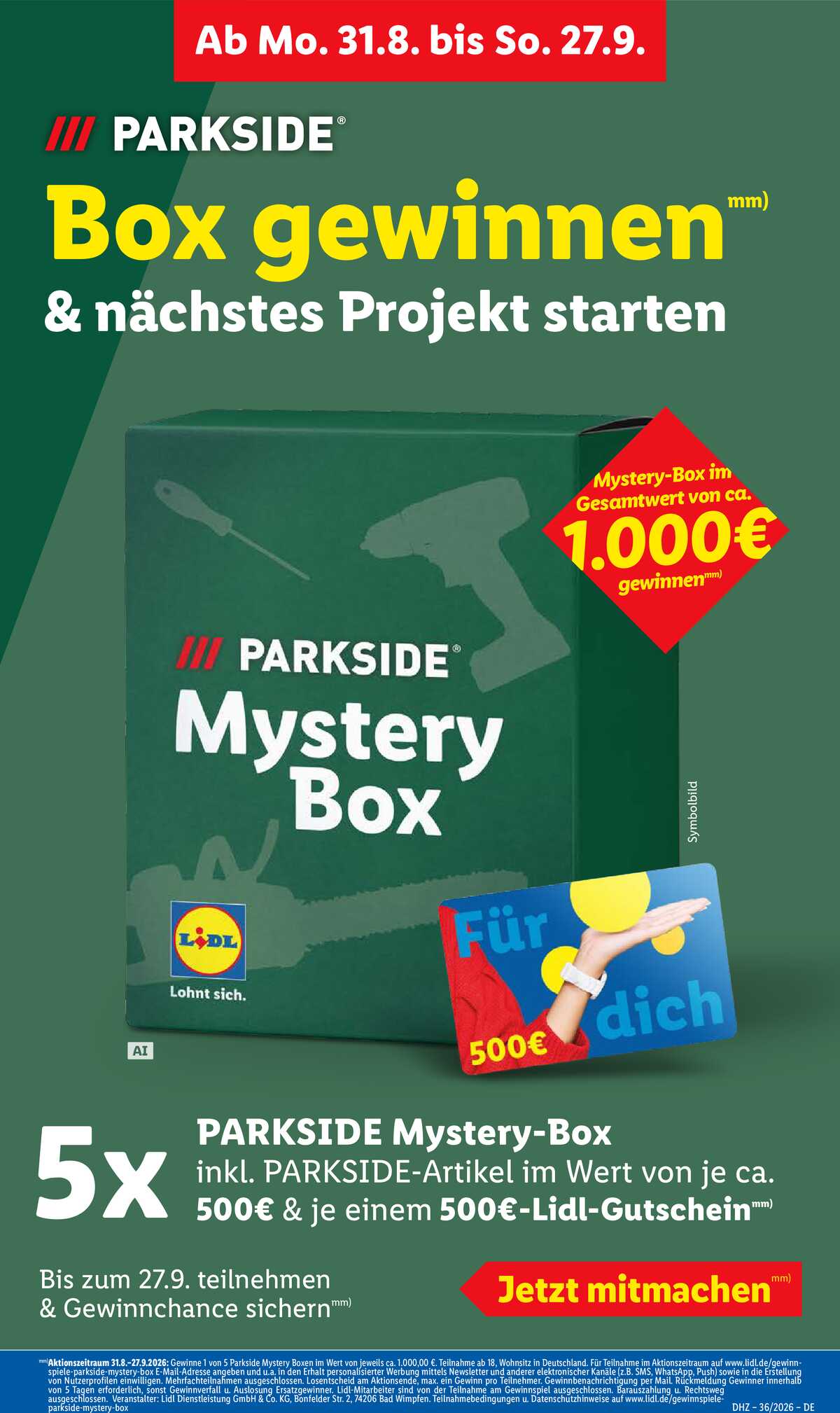Leták Lidl Německo 31.8.-5.9.2026 strana 41