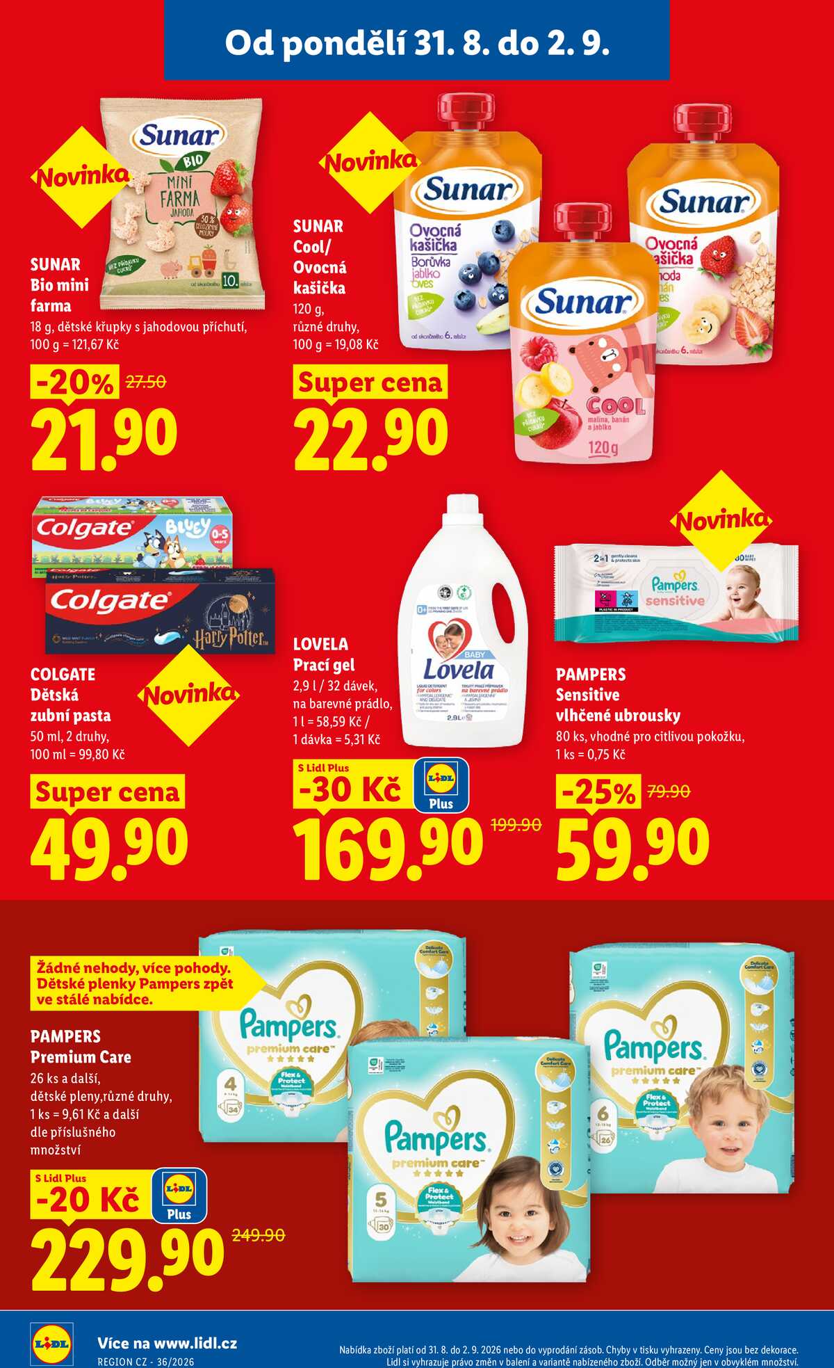 Lidl od 31.8. do 2.9.2026 strana 32