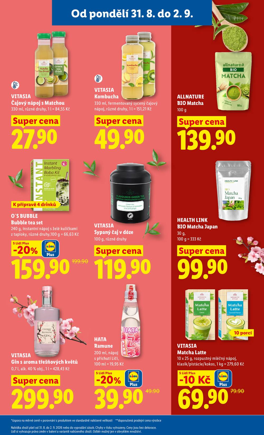 Lidl od 31.8. do 2.9.2026