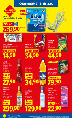 Lidl od 31.8. do 2.9.2026