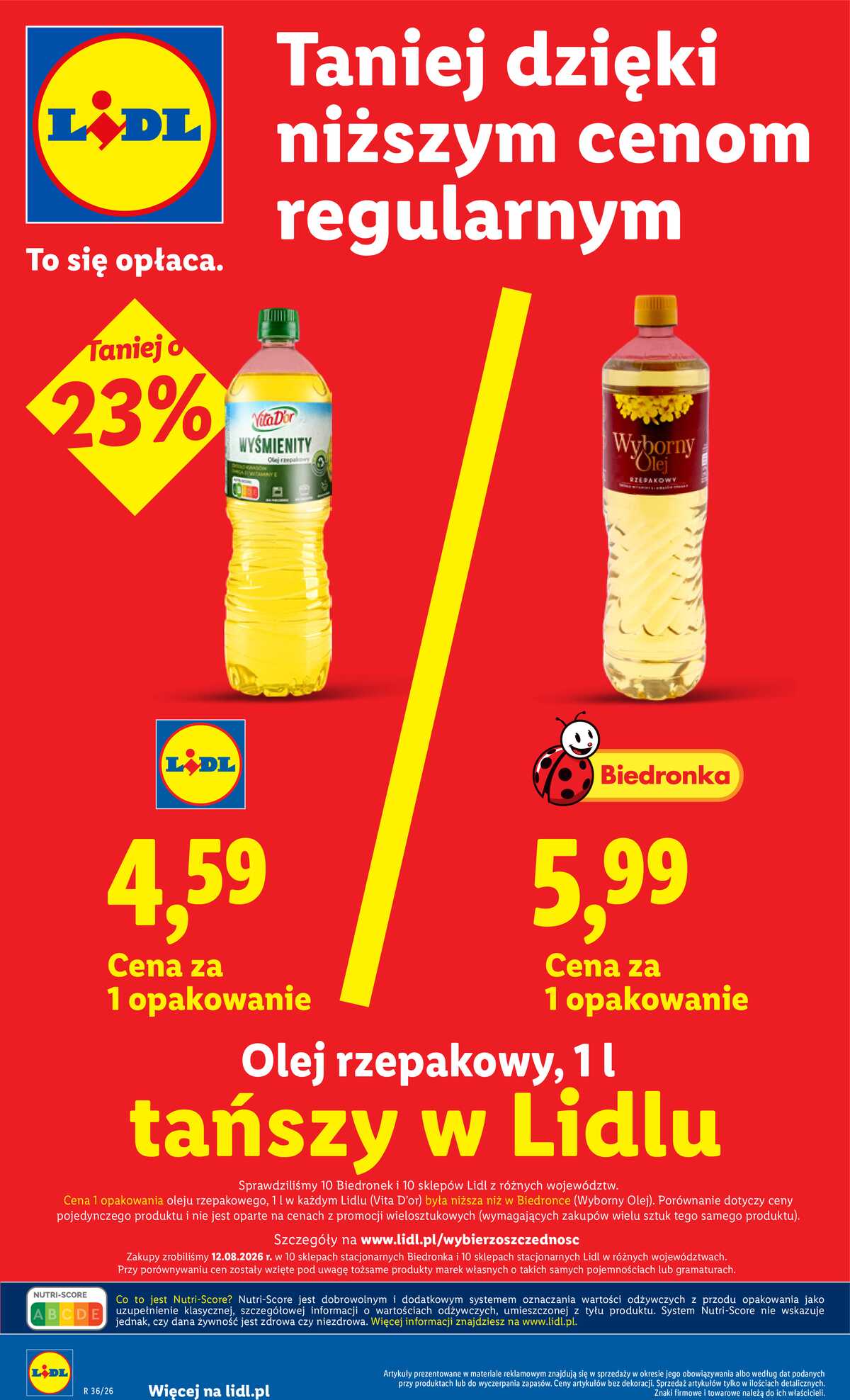 Leták Lidl Polsko 31.8.-2.9.2026 - Leták platí od 31. srpna do 2. září strana 6