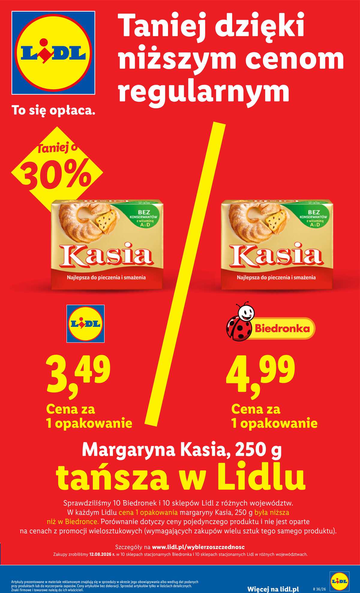 Leták Lidl Polsko 31.8.-2.9.2026 - Leták platí od 31. srpna do 2. září strana 7