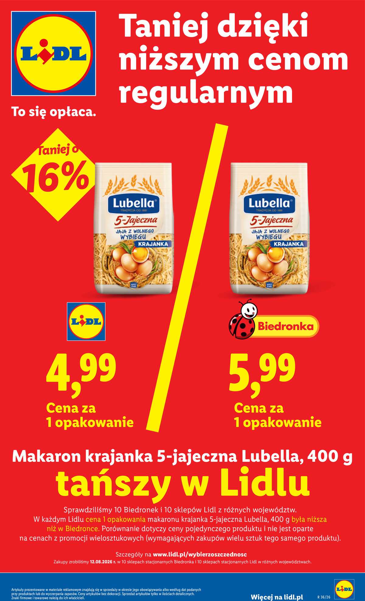 Leták Lidl Polsko 31.8.-2.9.2026 - Leták platí od 31. srpna do 2. září strana 9