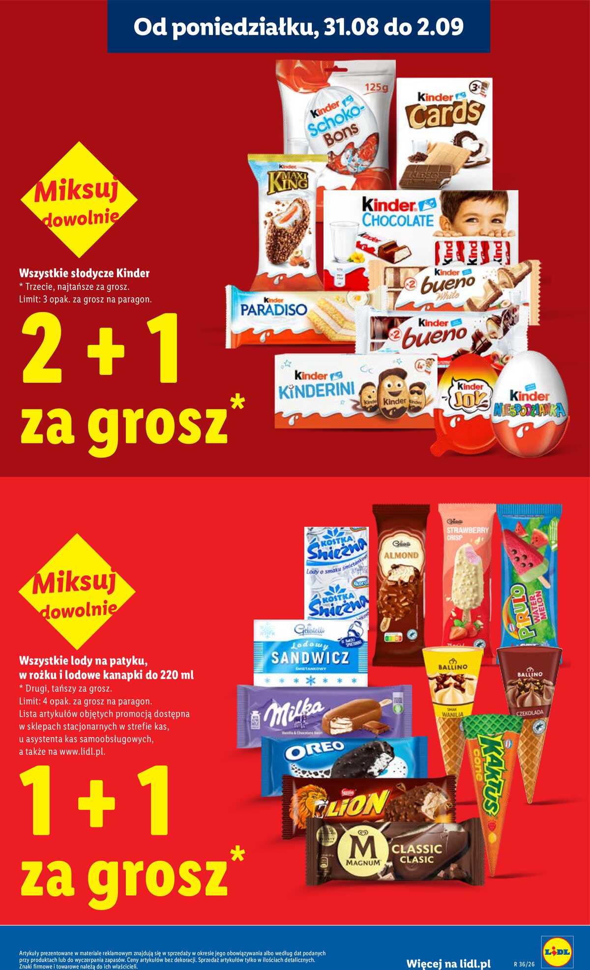 Leták Lidl Polsko 31.8.-2.9.2026 - Leták platí od 31. srpna do 2. září strana 11