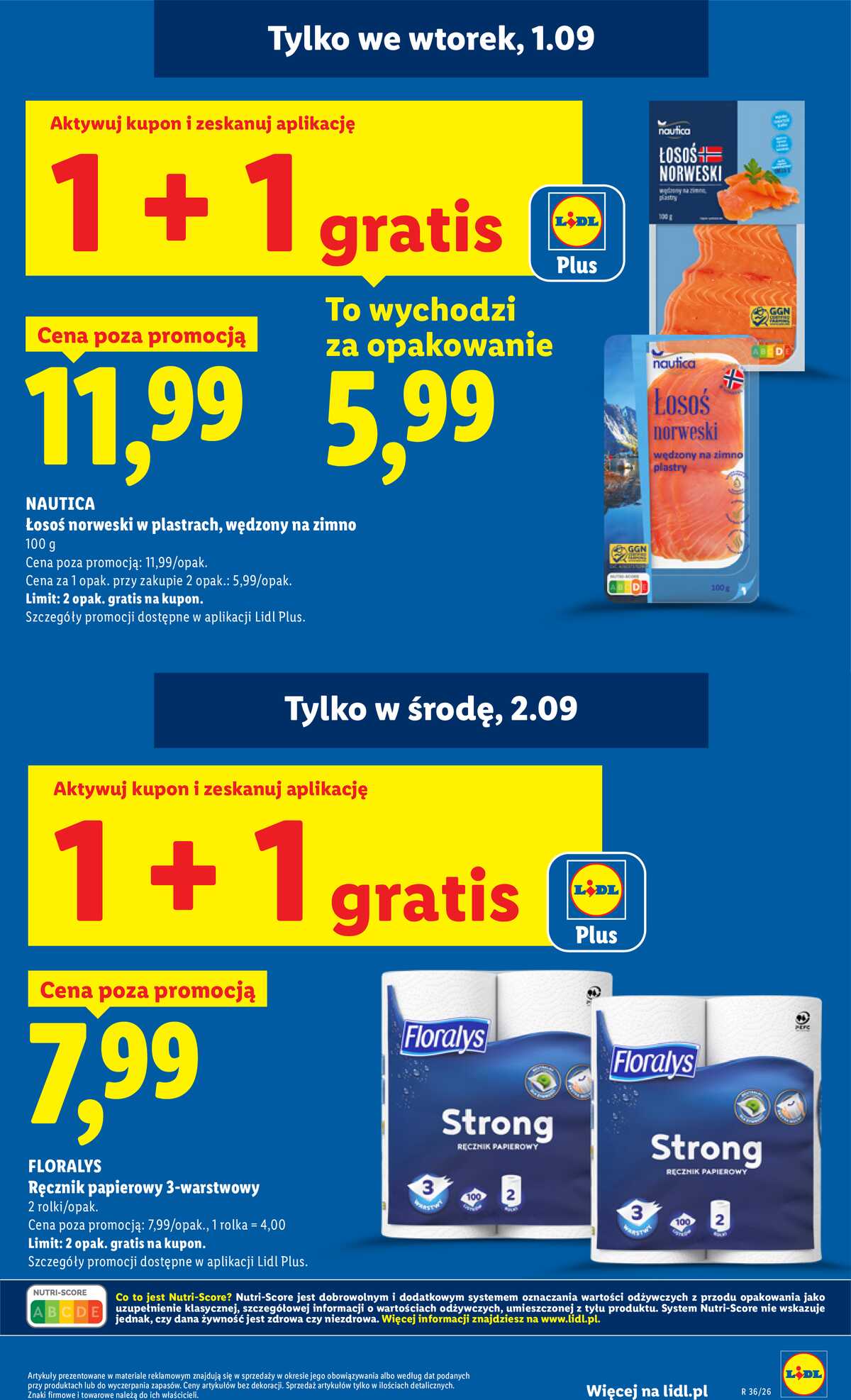 Leták Lidl Polsko 31.8.-2.9.2026 - Leták platí od 31. srpna do 2. září strana 13