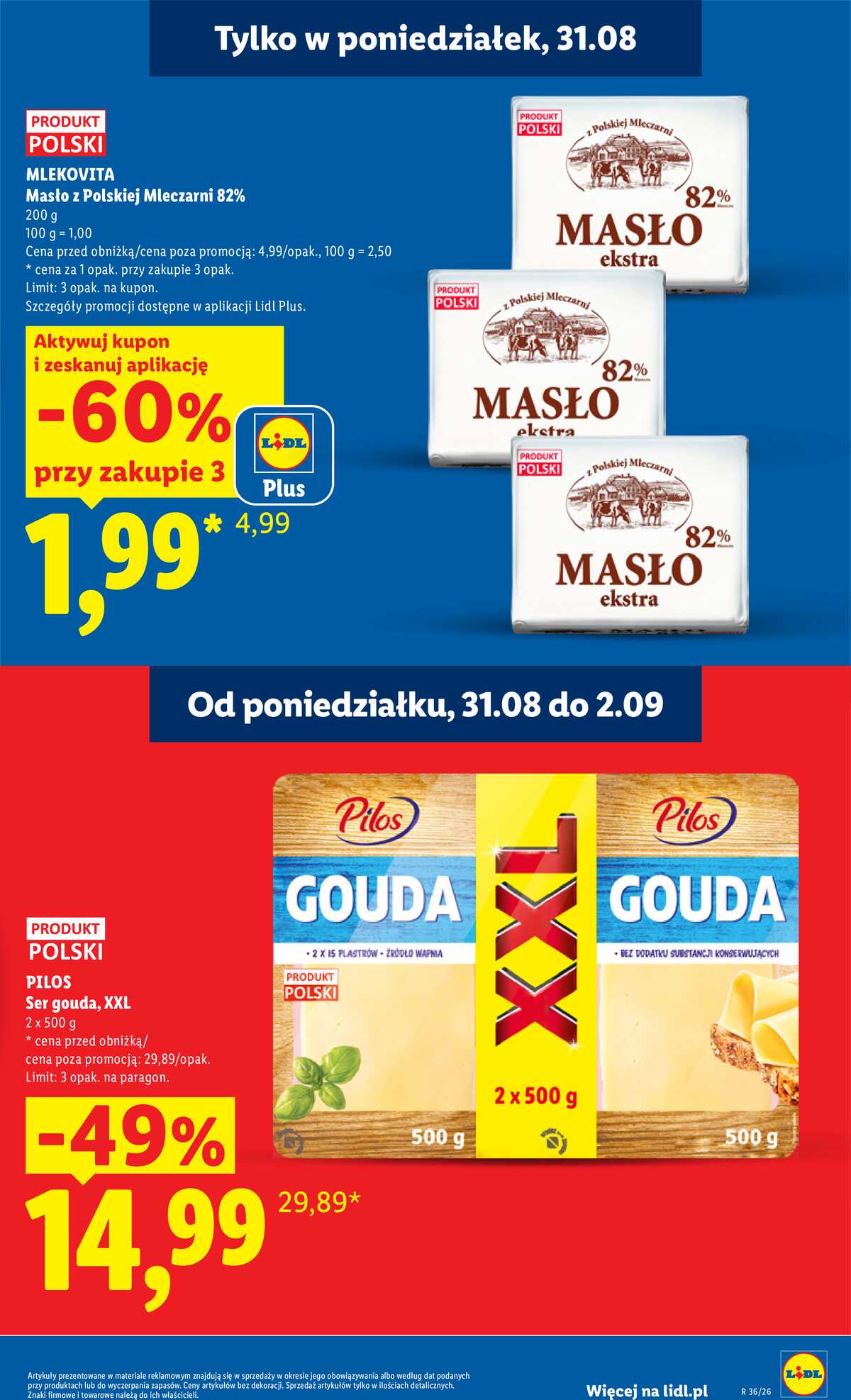 Leták Lidl Polsko 31.8.-2.9.2026 - Leták platí od 31. srpna do 2. září strana 15