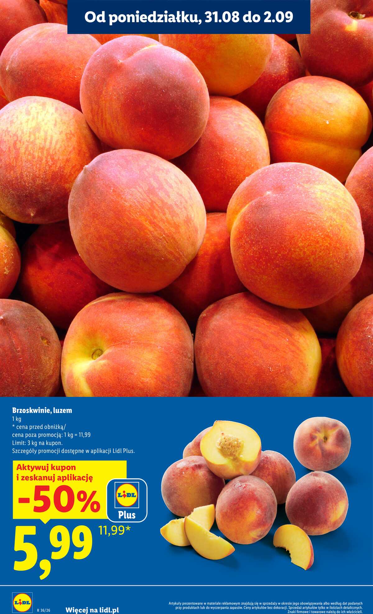 Leták Lidl Polsko 31.8.-2.9.2026 - Leták platí od 31. srpna do 2. září strana 18
