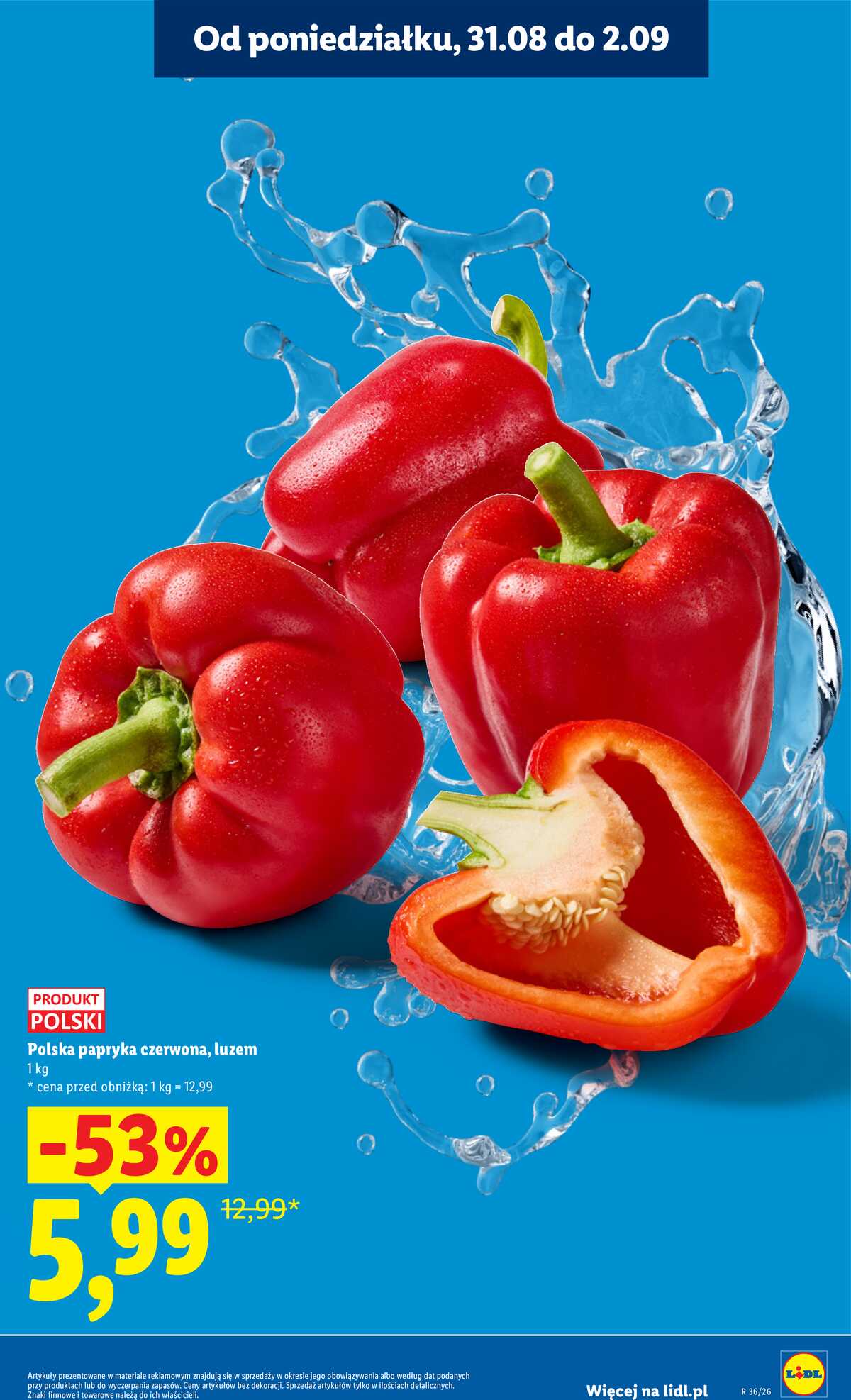 Leták Lidl Polsko 31.8.-2.9.2026 - Leták platí od 31. srpna do 2. září strana 19