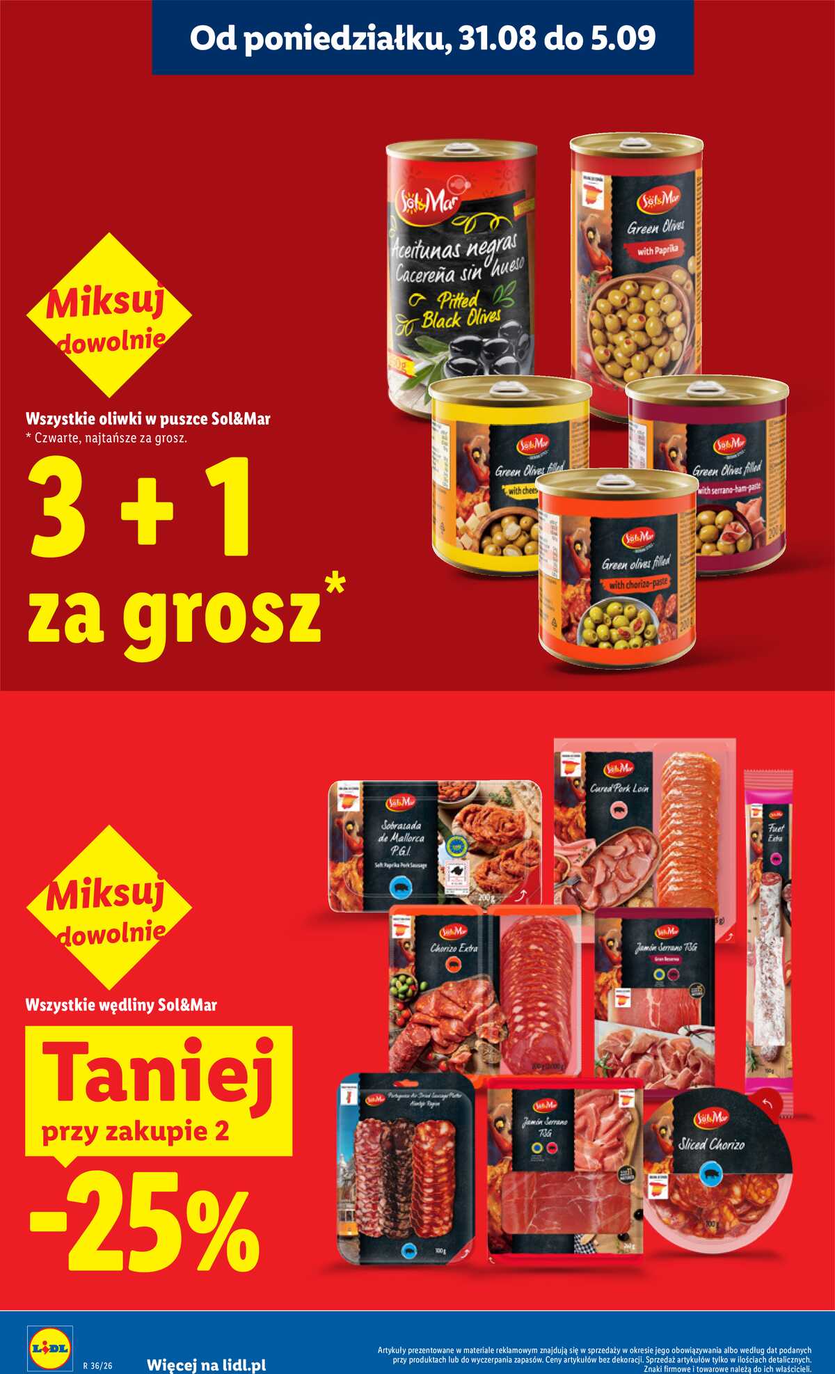 Leták Lidl Polsko 31.8.-2.9.2026 - Leták platí od 31. srpna do 2. září strana 20