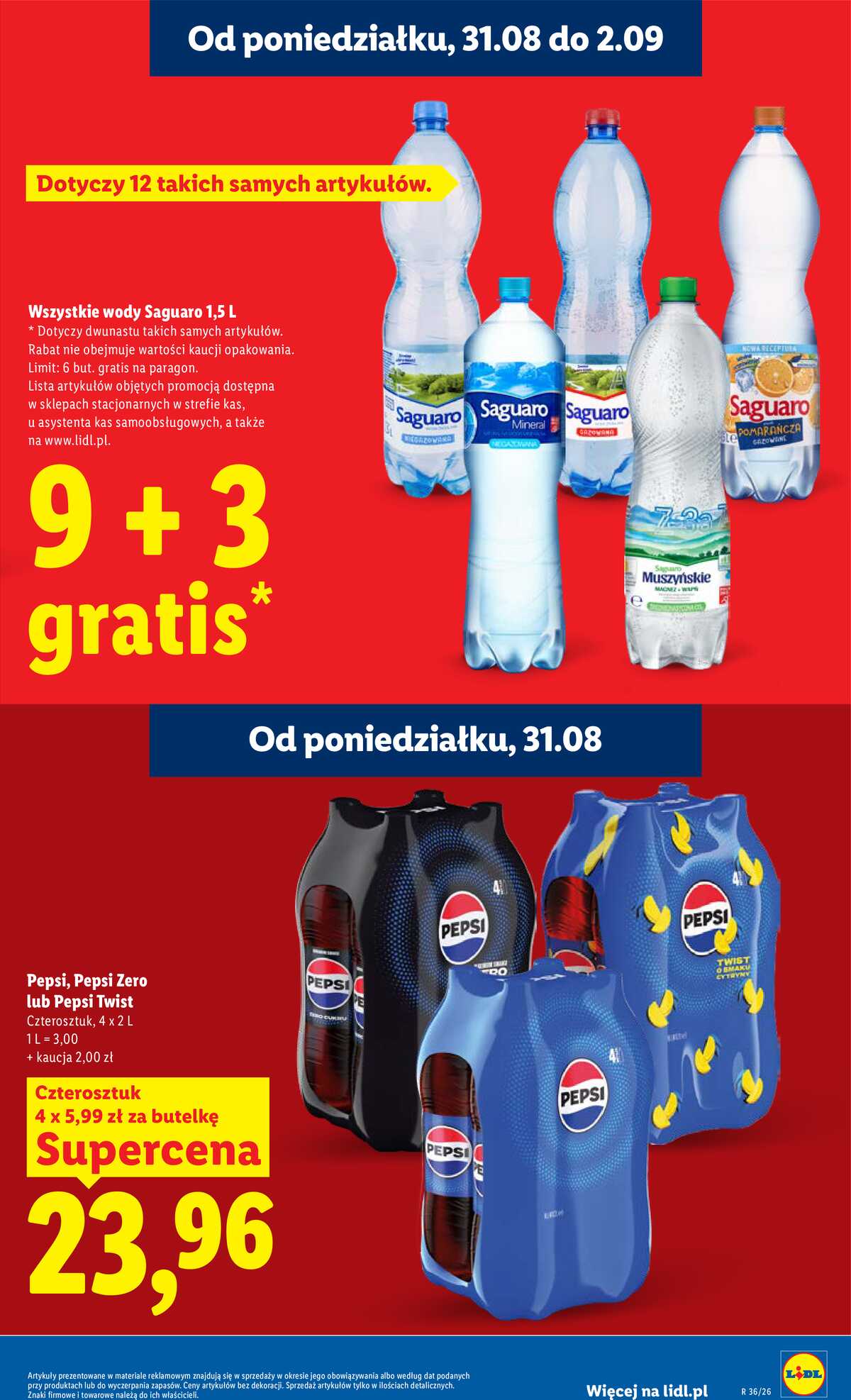 Leták Lidl Polsko 31.8.-2.9.2026 - Leták platí od 31. srpna do 2. září strana 21