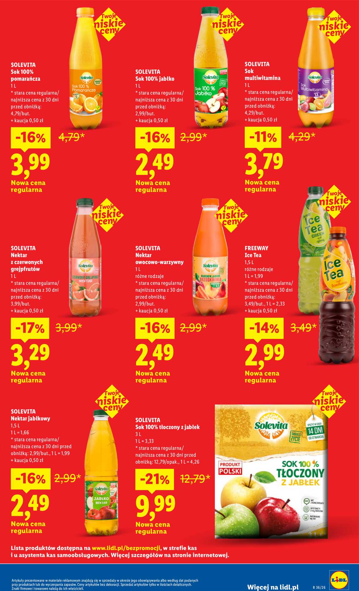 Leták Lidl Polsko 31.8.-2.9.2026 - Leták platí od 31. srpna do 2. září strana 25