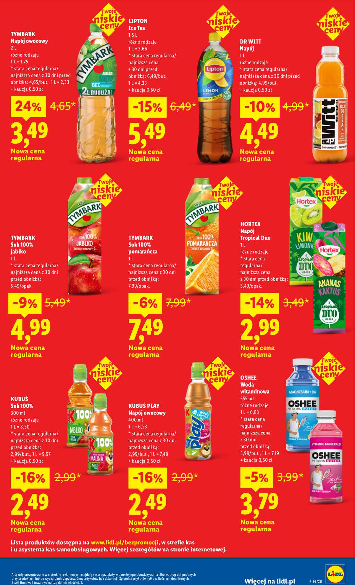 Leták Lidl Polsko 31.8.-2.9.2026 - Leták platí od 31. srpna do 2. září strana 27