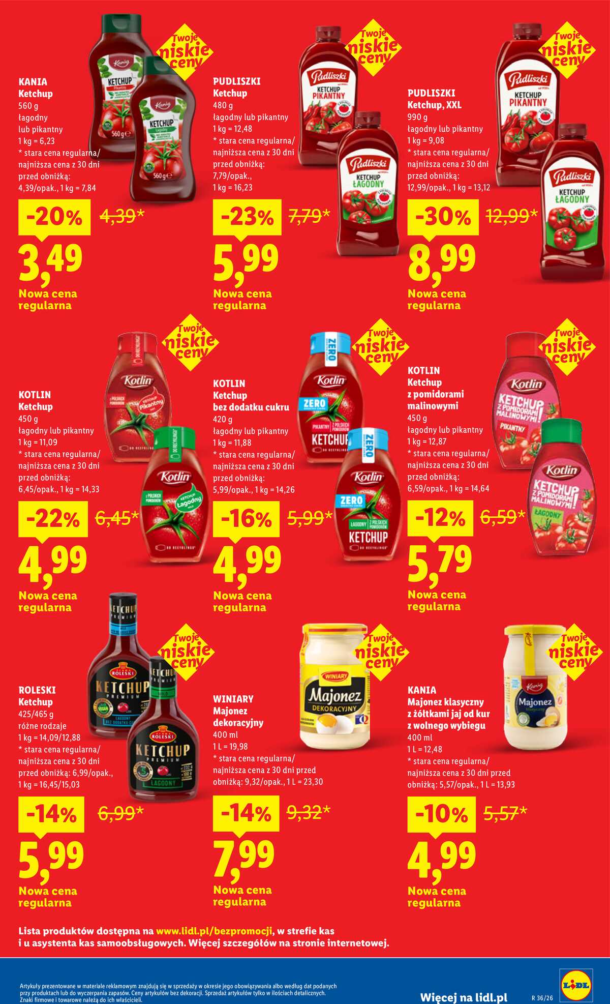 Leták Lidl Polsko 31.8.-2.9.2026 - Leták platí od 31. srpna do 2. září strana 29