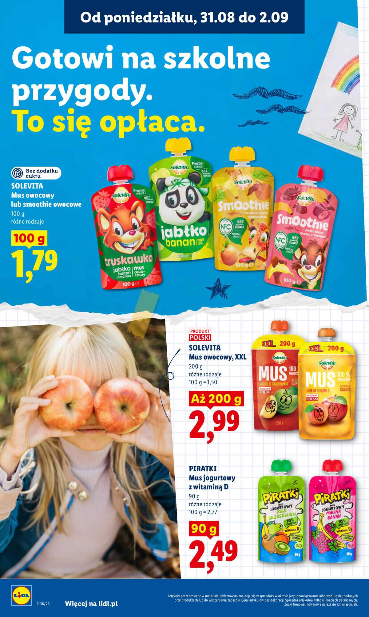 Leták Lidl Polsko 31.8.-2.9.2026 - Leták platí od 31. srpna do 2. září strana 42