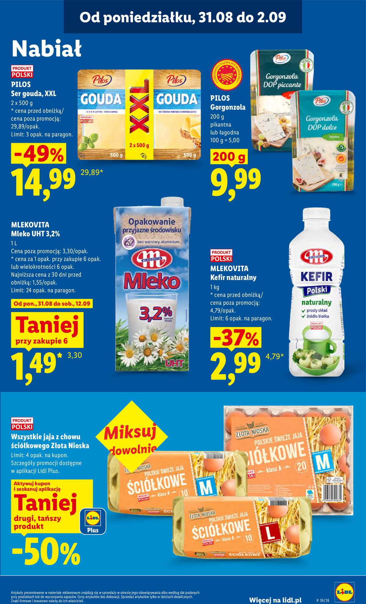 Leták Lidl Polsko 31.8.-2.9.2026 - Leták platí od 31. srpna do 2. září strana 53