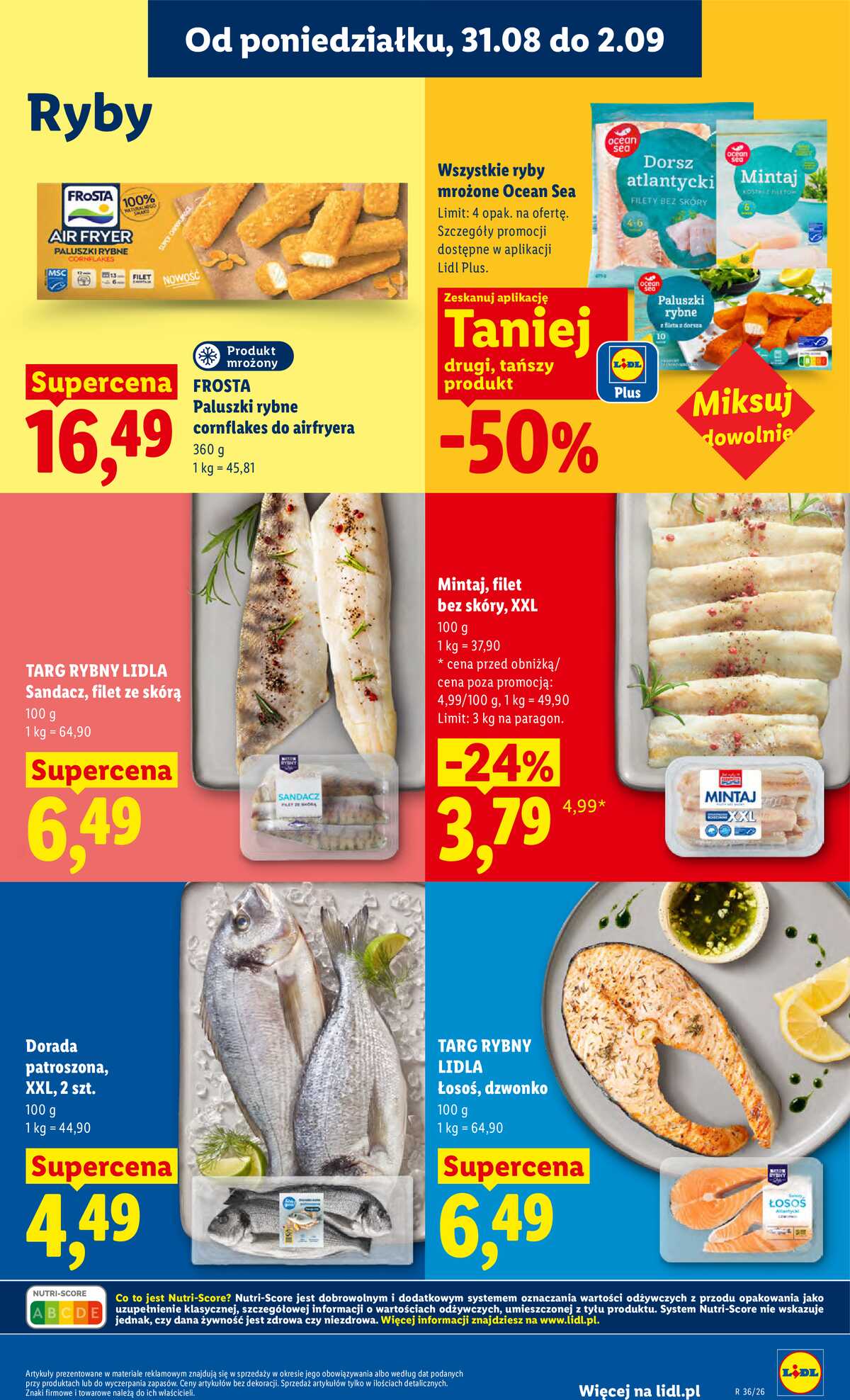 Leták Lidl Polsko 31.8.-2.9.2026 - Leták platí od 31. srpna do 2. září strana 55