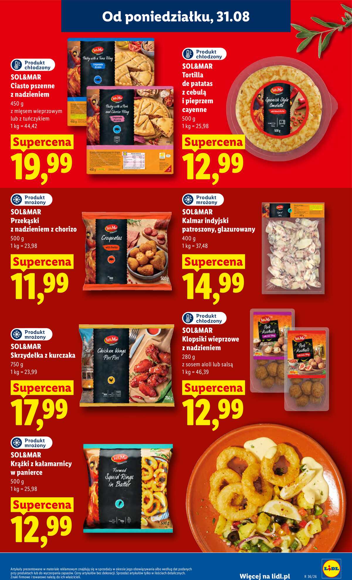 Leták Lidl Polsko 31.8.-2.9.2026 - Leták platí od 31. srpna do 2. září strana 57