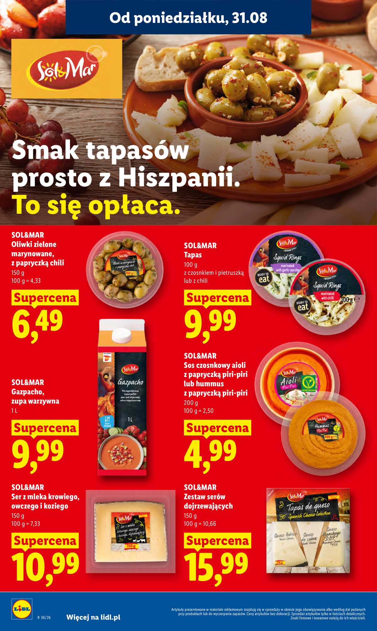 Leták Lidl Polsko 31.8.-2.9.2026 - Leták platí od 31. srpna do 2. září strana 58