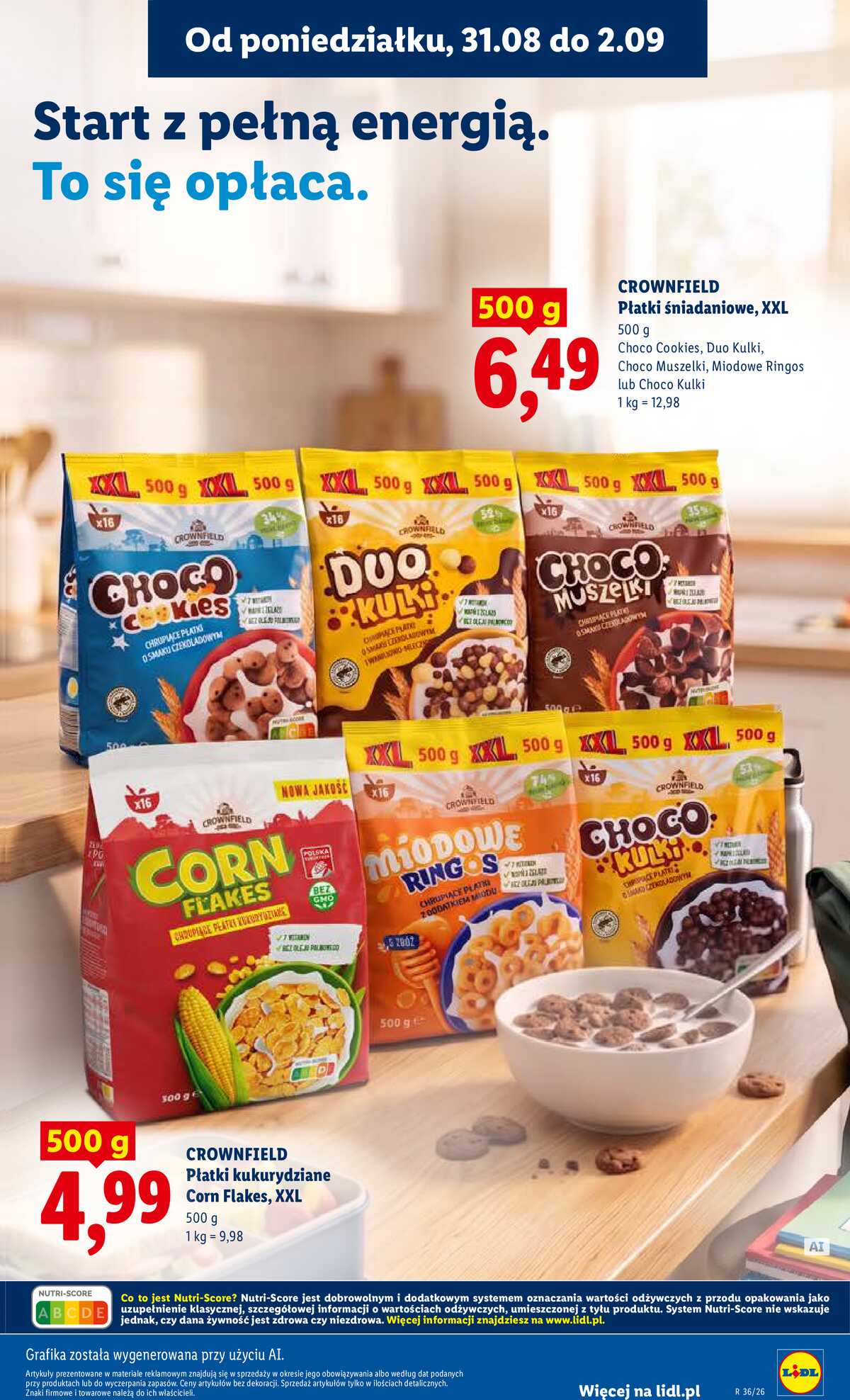 Leták Lidl Polsko 31.8.-2.9.2026 - Leták platí od 31. srpna do 2. září strana 77