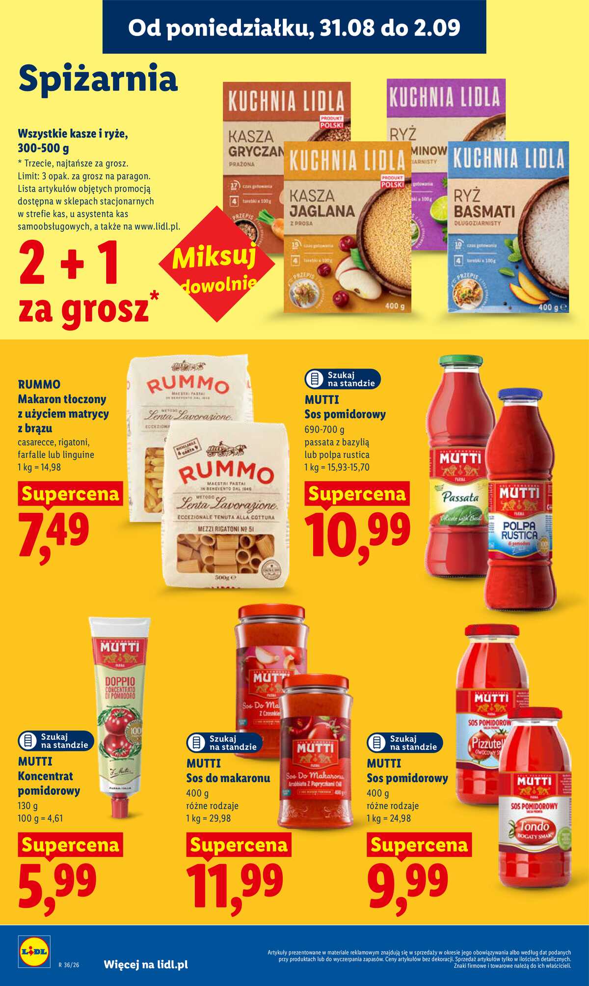 Leták Lidl Polsko 31.8.-2.9.2026 - Leták platí od 31. srpna do 2. září strana 78