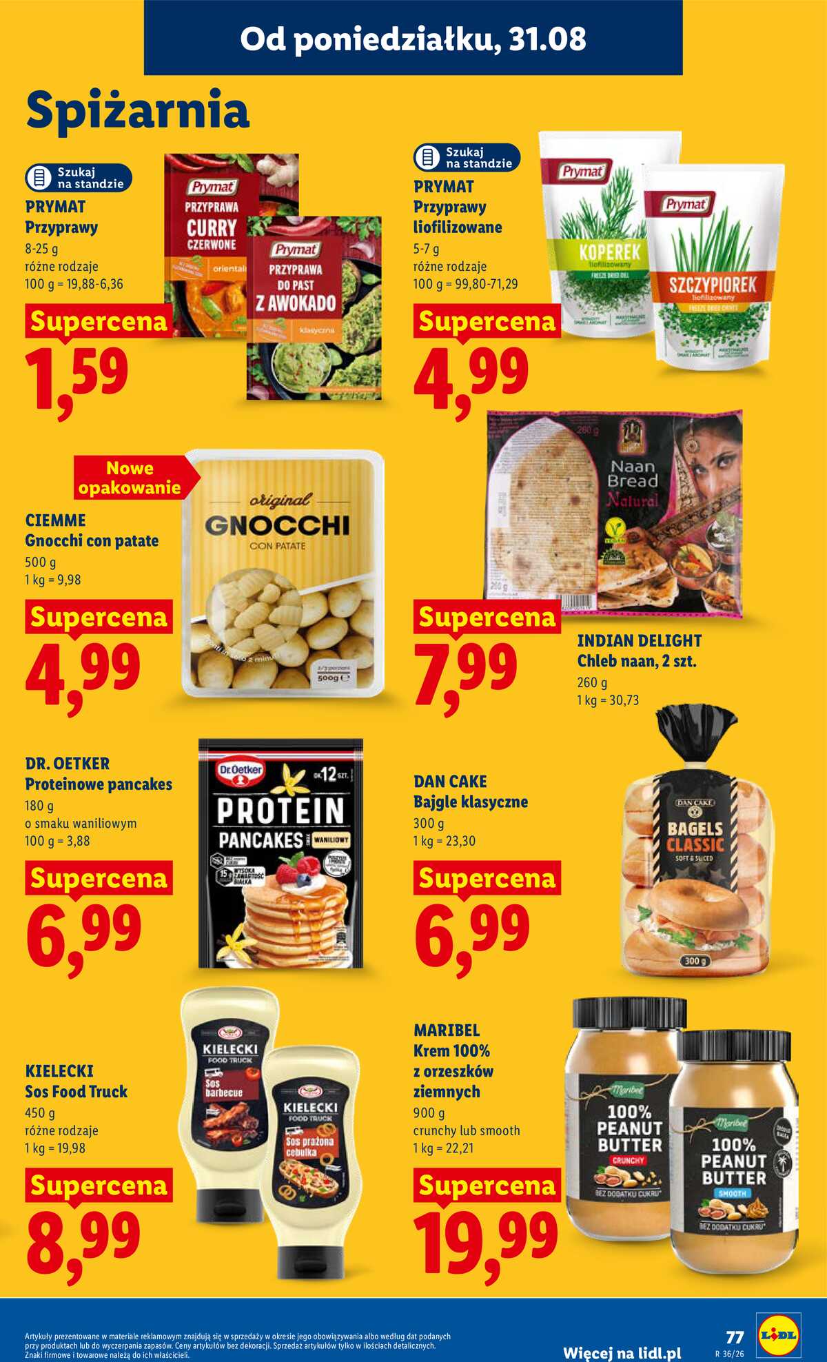Leták Lidl Polsko 31.8.-2.9.2026 - Leták platí od 31. srpna do 2. září strana 79