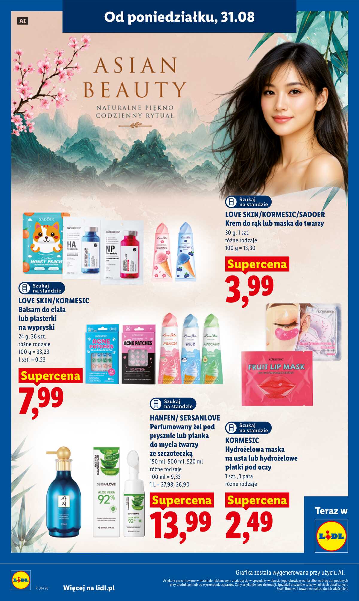 Leták Lidl Polsko 31.8.-2.9.2026 - Leták platí od 31. srpna do 2. září strana 80