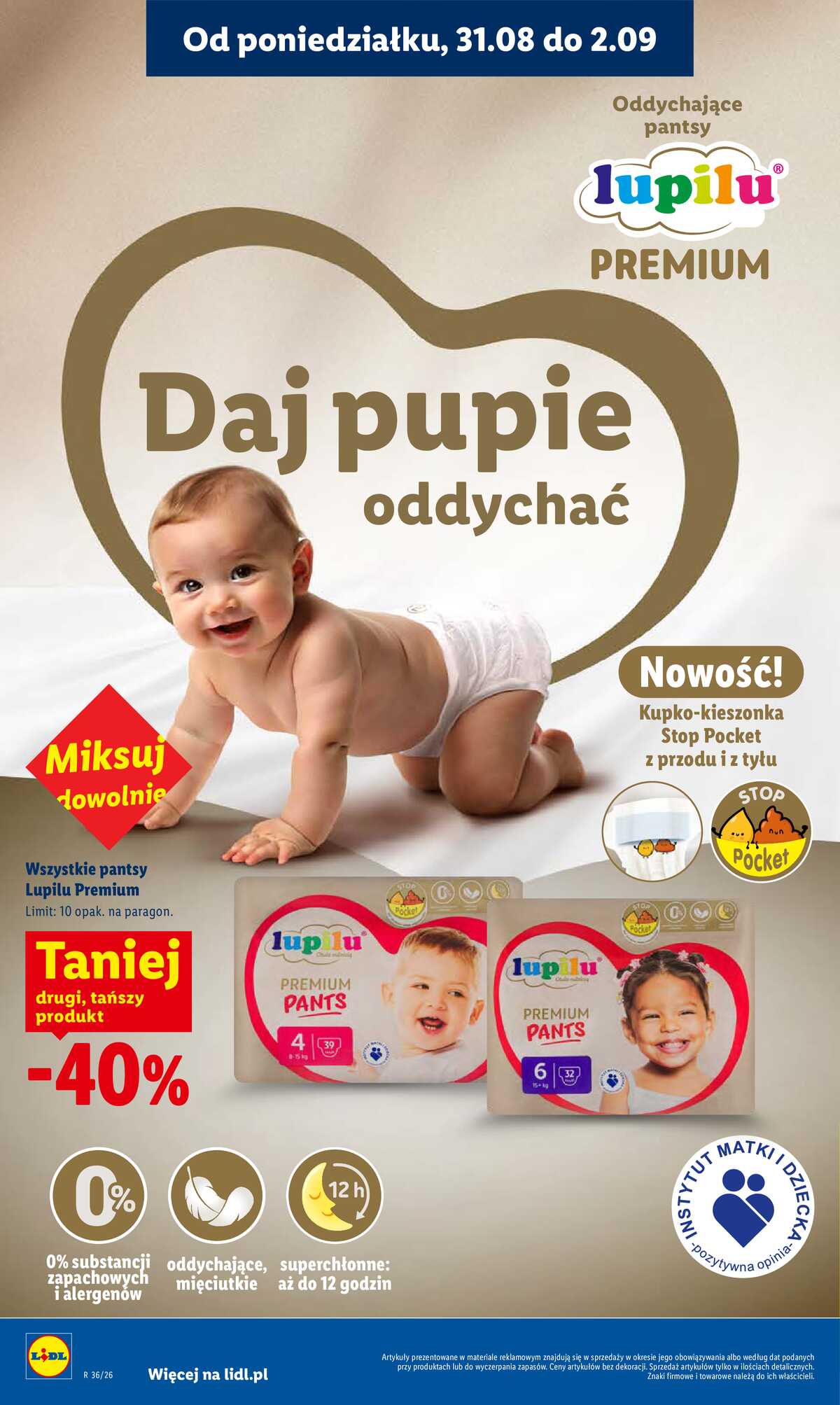 Leták Lidl Polsko 31.8.-2.9.2026 - Leták platí od 31. srpna do 2. září strana 84