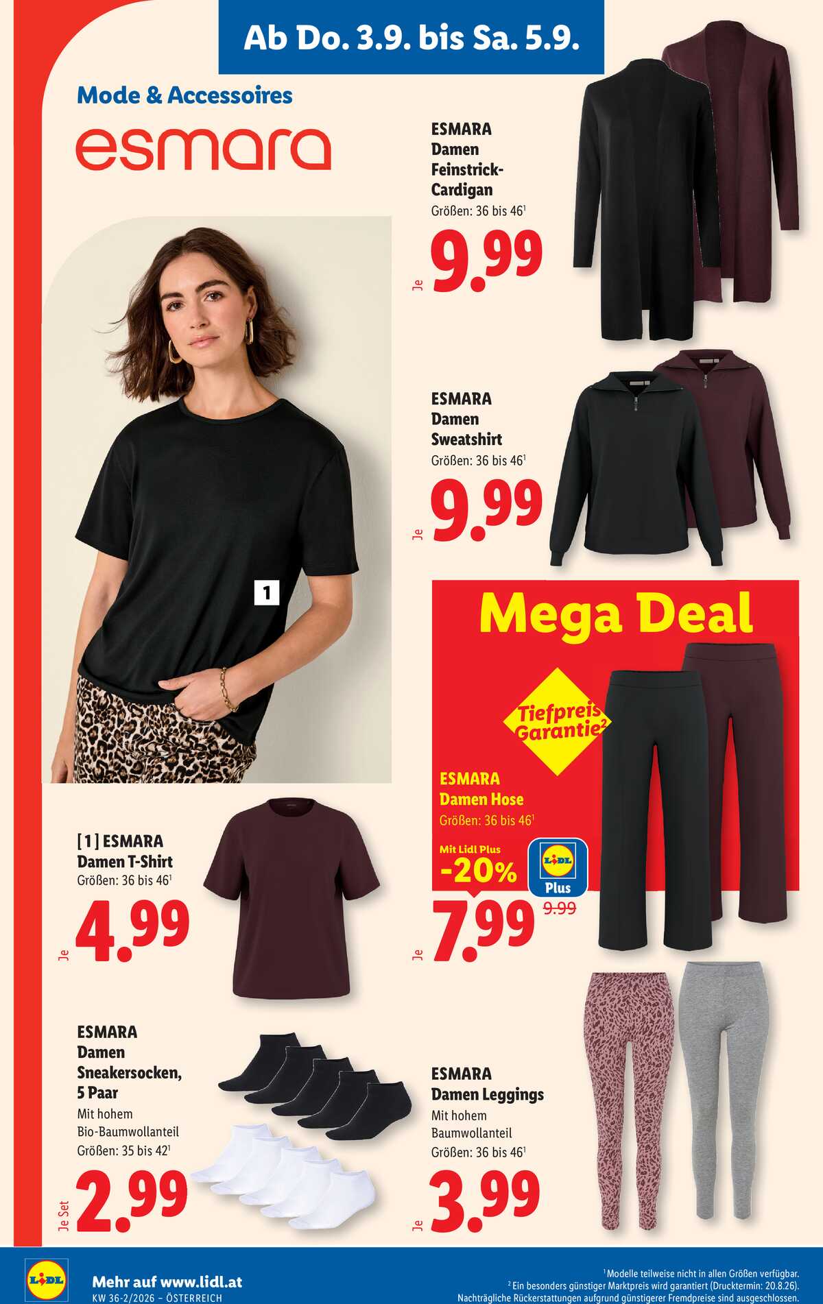 Leták Lidl Rakousko 3.9.-9.9.2026 strana 22