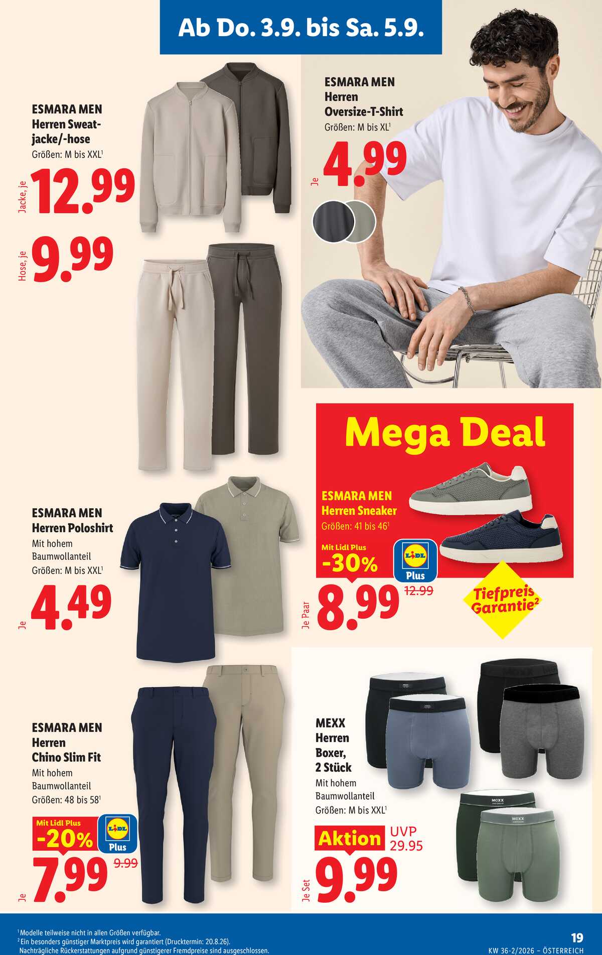 Leták Lidl Rakousko 3.9.-9.9.2026 strana 23