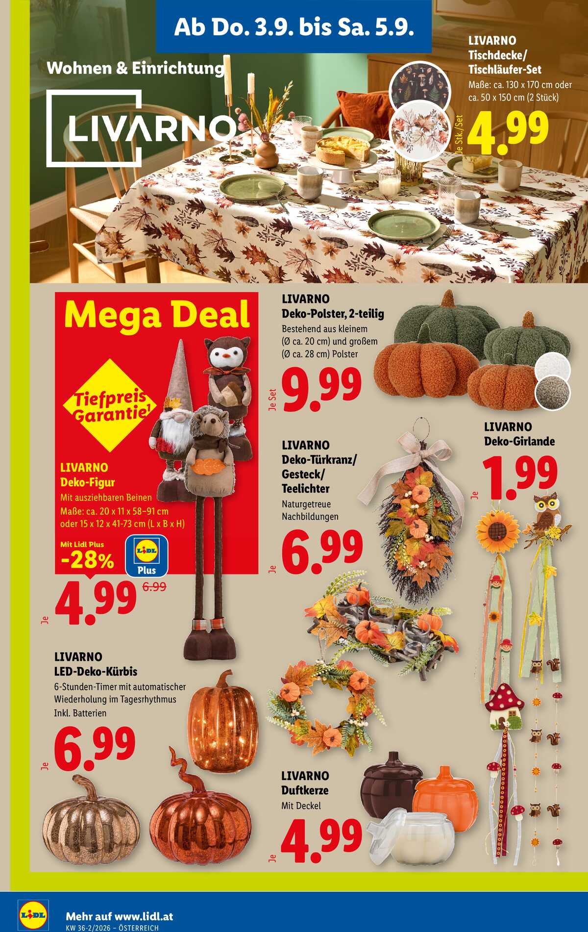 Leták Lidl Rakousko 3.9.-9.9.2026 strana 26
