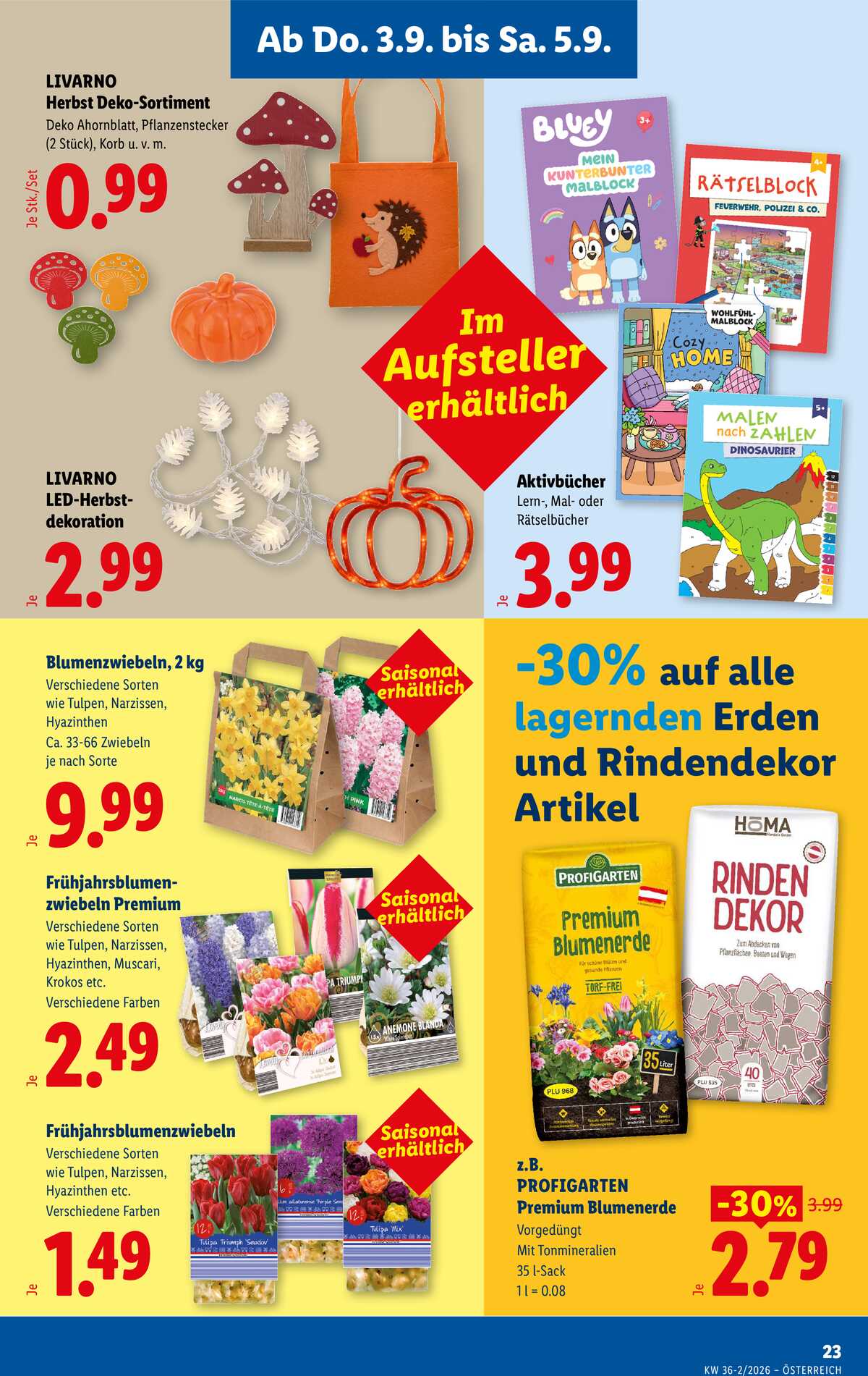 Leták Lidl Rakousko 3.9.-9.9.2026 strana 27