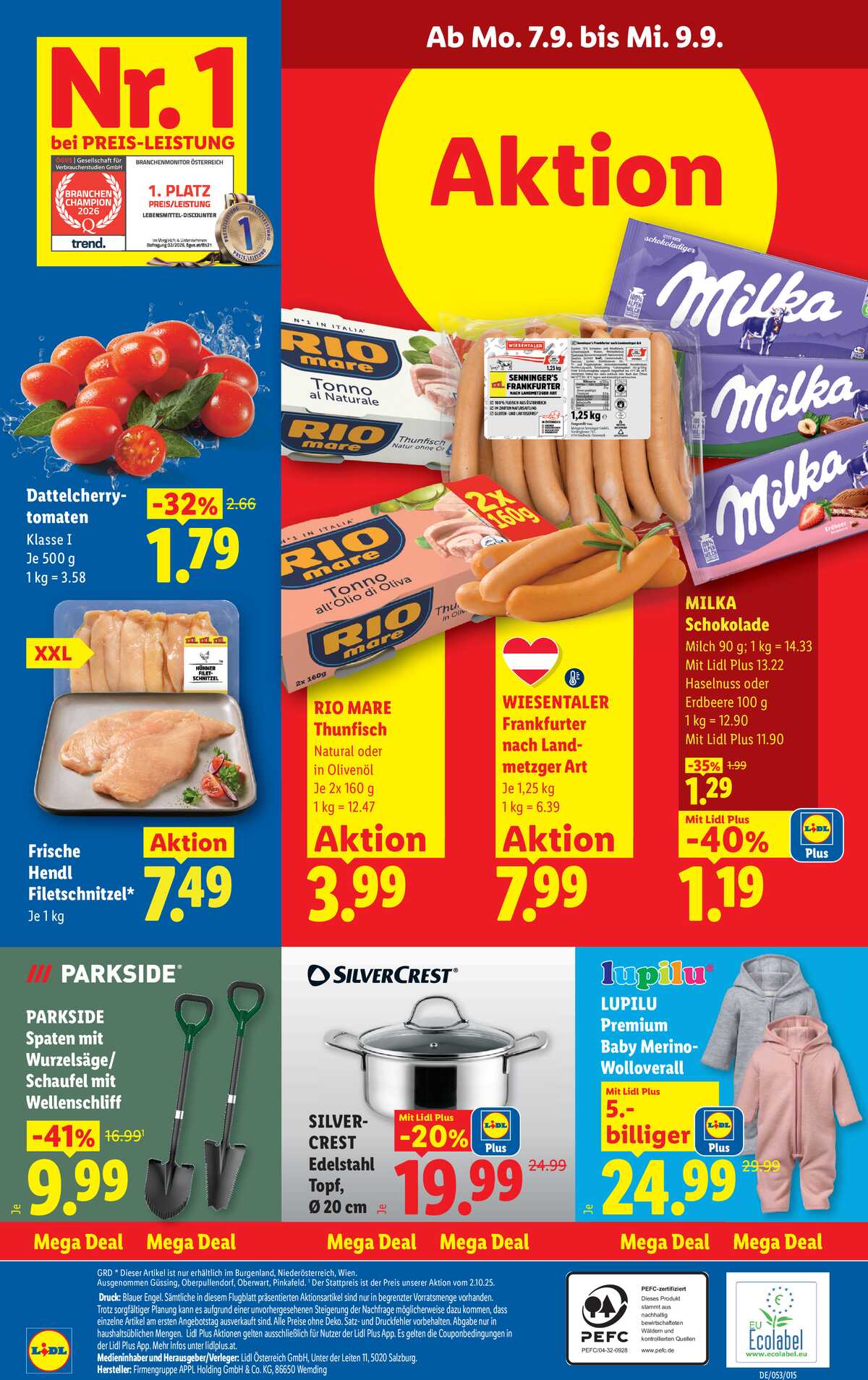 Leták Lidl Rakousko 3.9.-9.9.2026 strana 31