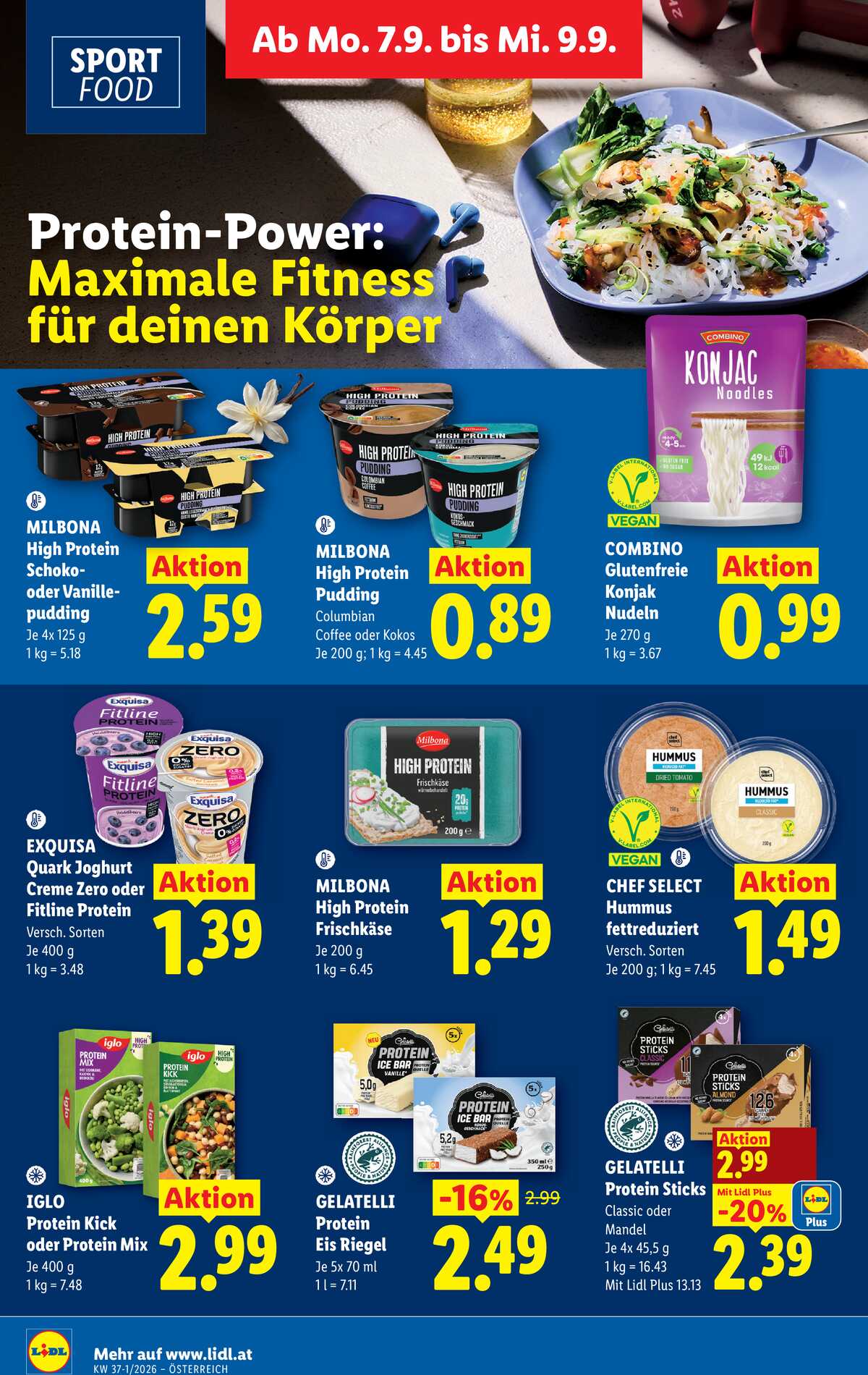 Leták Lidl Rakousko 3.9.-9.9.2026 strana 47