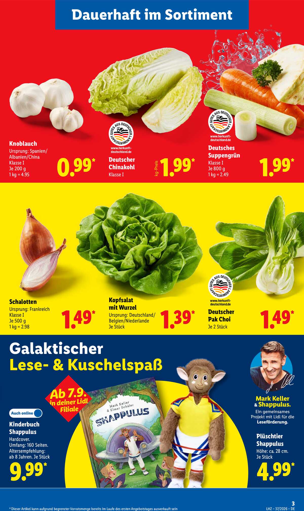 Leták Lidl Německo 7.9.-12.9.2026 strana 3