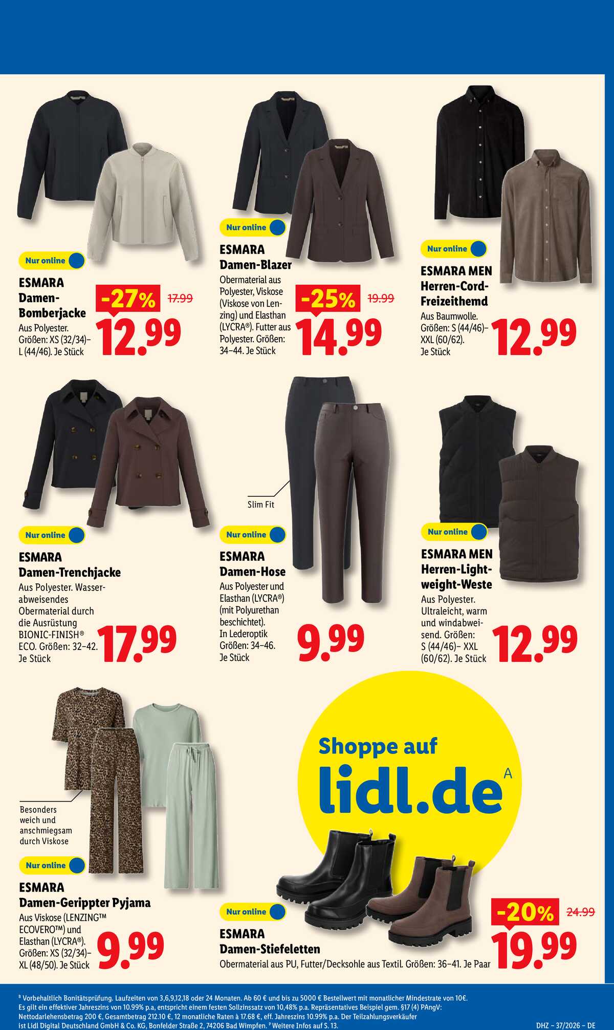 Leták Lidl Německo 7.9.-12.9.2026 strana 13
