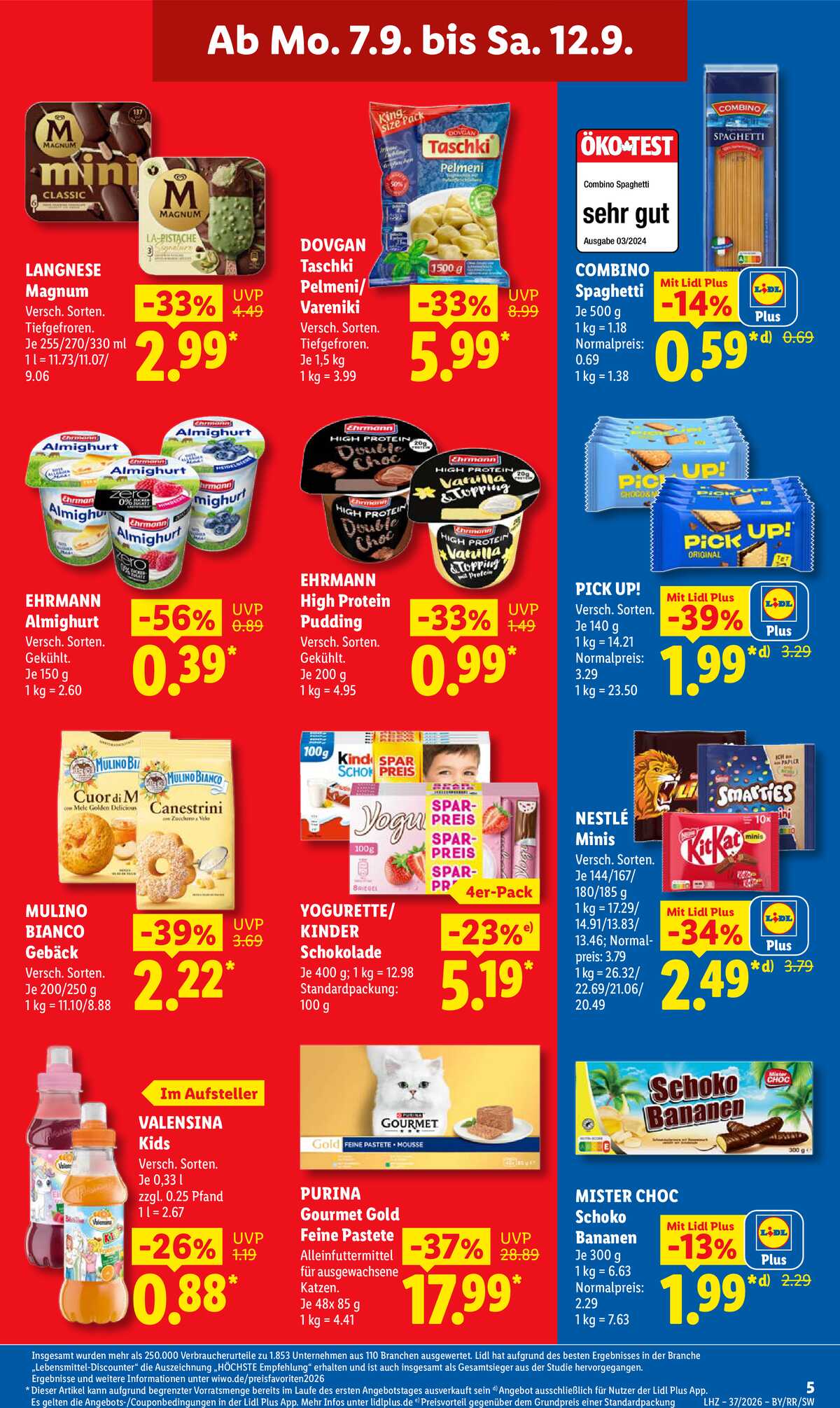 Leták Lidl Německo 7.9.-12.9.2026 strana 15
