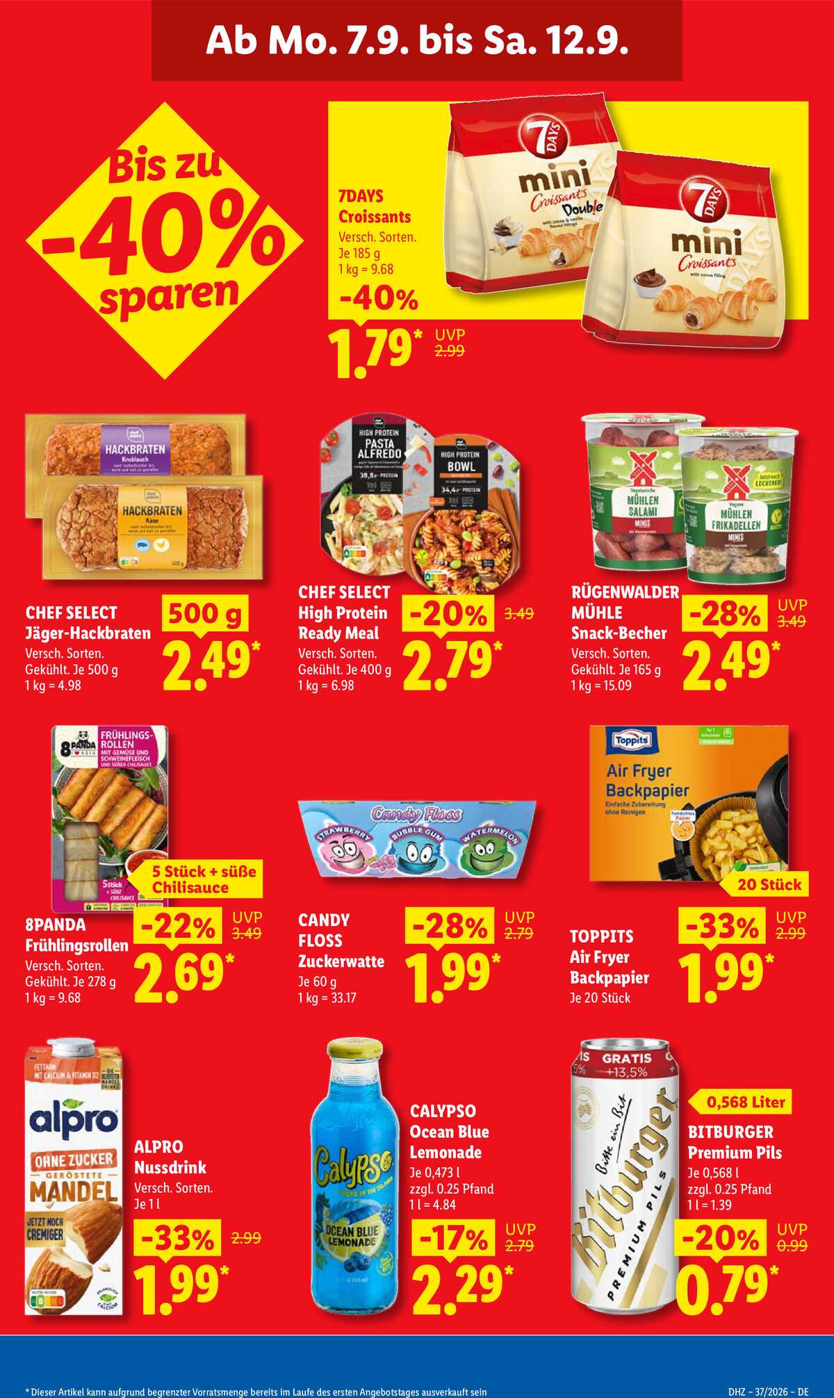 Leták Lidl Německo 7.9.-12.9.2026 strana 19