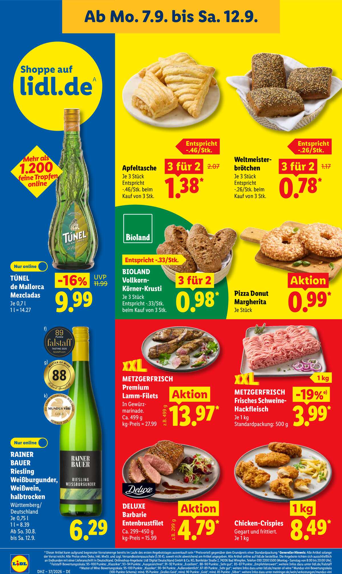 Leták Lidl Německo 7.9.-12.9.2026 strana 20