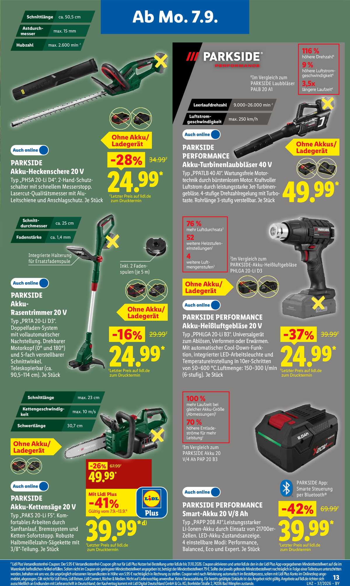 Leták Lidl Německo 7.9.-12.9.2026 strana 31